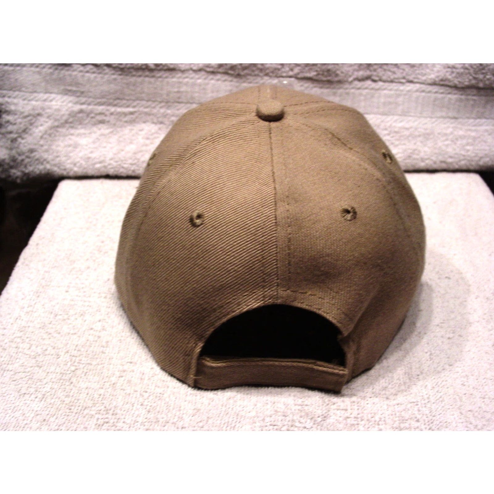 Vintage Vintage American Flag Baseball Cap Beige Adjustable Men Size ONE SIZE - 2 Thumbnail