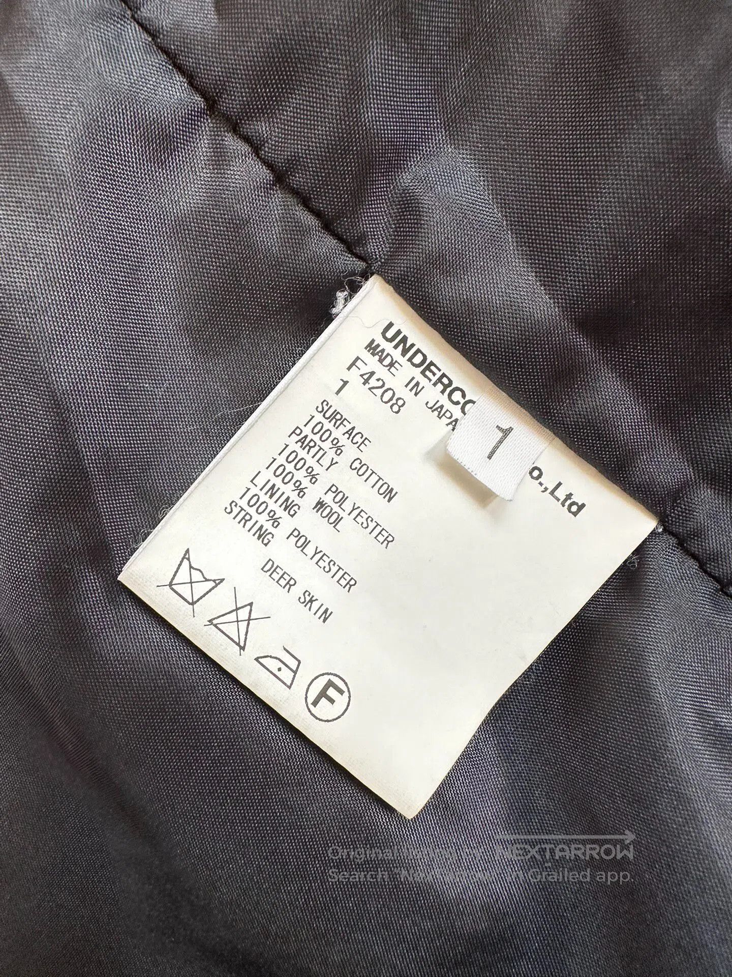 Undercover UNDERCOVER 10FW locomotive cotton jacket| Size US S / EU 44-46 / 1 - 6 Thumbnail