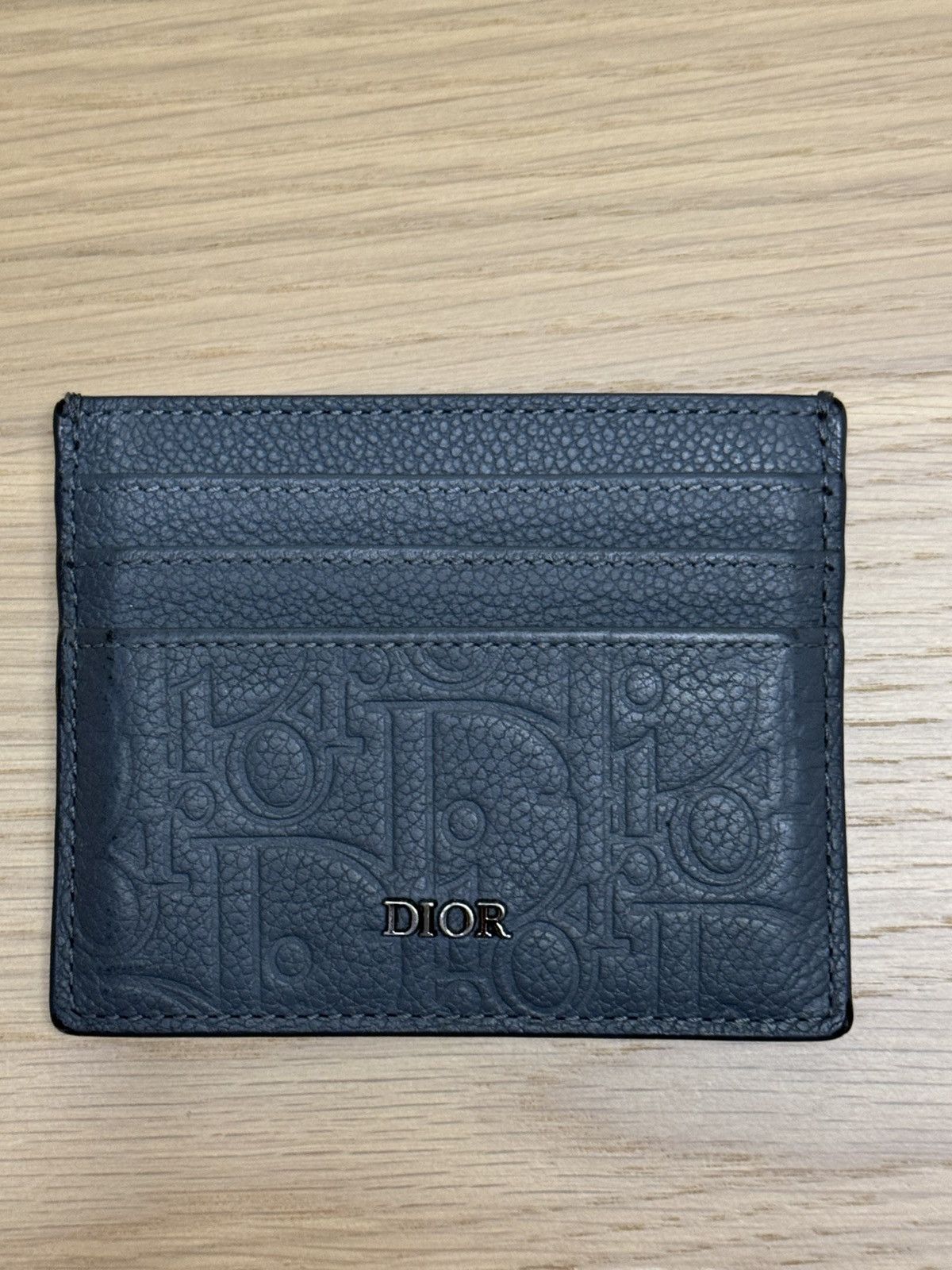 Dior Dior Card Holder Gradient Dior Gravity Leather Size ONE SIZE - 9 Thumbnail
