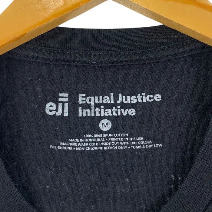 Vintage EQUAL JUSTICE INITIATIVE War On Rebel Movement Tee Shirt Size US M / EU 48-50 / 2 - 7 Thumbnail