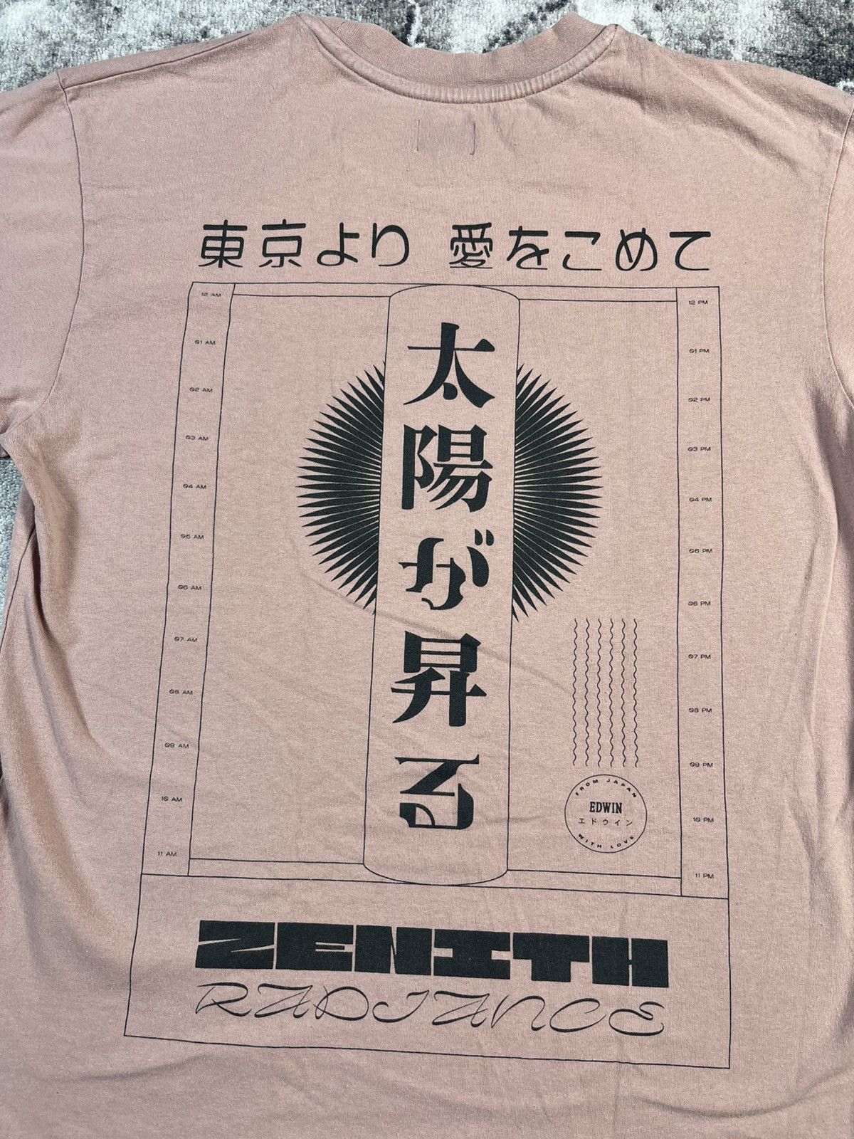 Edwin Edwin Japan Tee Rising Sun Graphic Streetwear Fits Like M Size US S / EU 44-46 / 1 - 9 Thumbnail