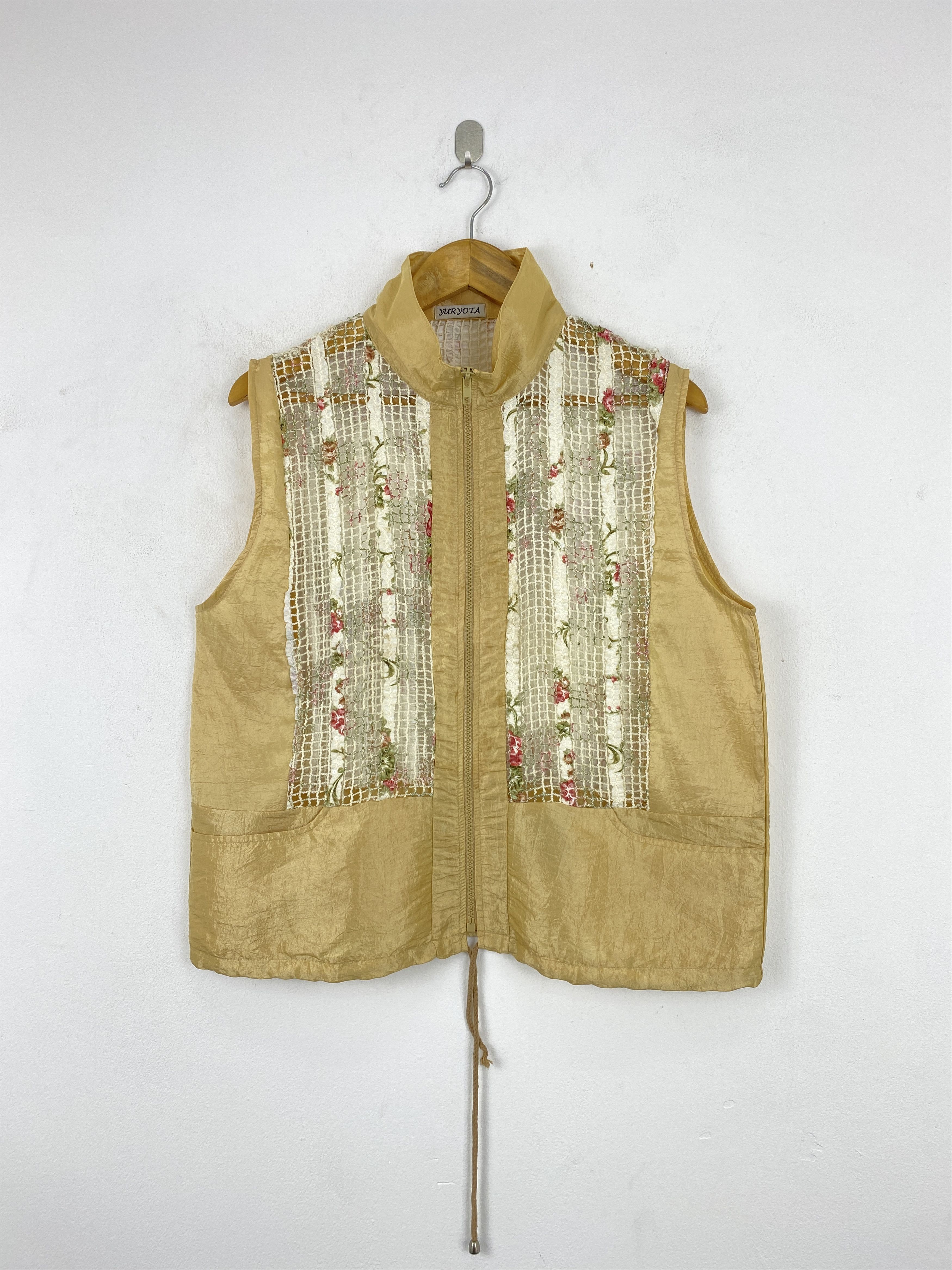 Japanese Brand Vintage Japanese Brand Yuryoya Zipper Vest Jacket JA0176 Size US L / EU 52-54 / 3 - 5 Thumbnail