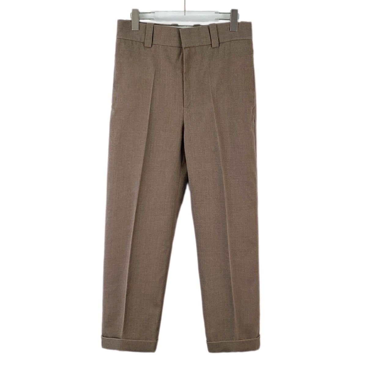 Bottega Veneta Bottega Veneta Light Coffee Wool Casual Pants K26WX Size US 32 / EU 48 - 1 Thumbnail
