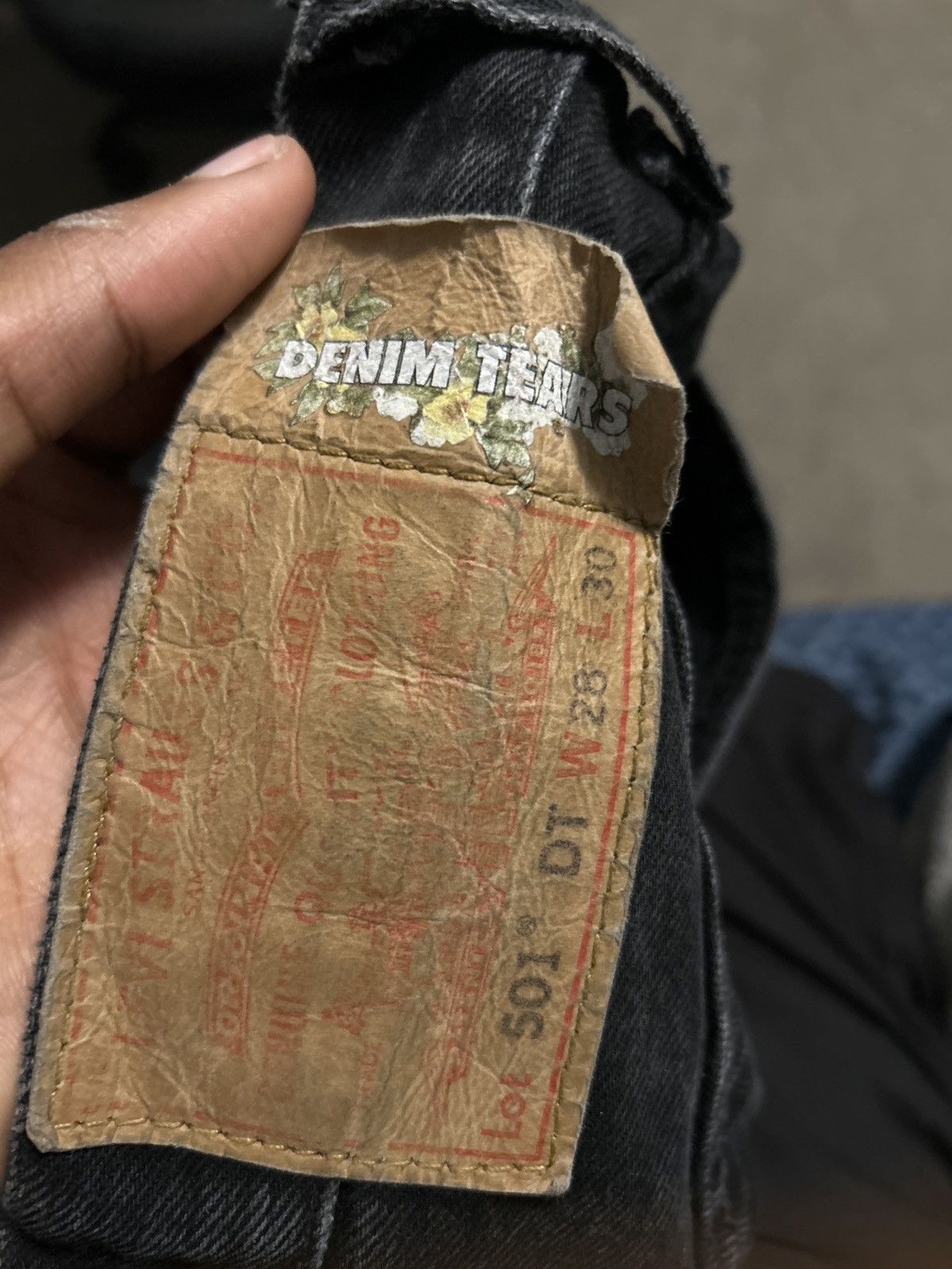 (B).Stroy × DENIM TEARS Denim Tears Bstroy levis jeans Size US 28 / EU 44 - 5 Thumbnail