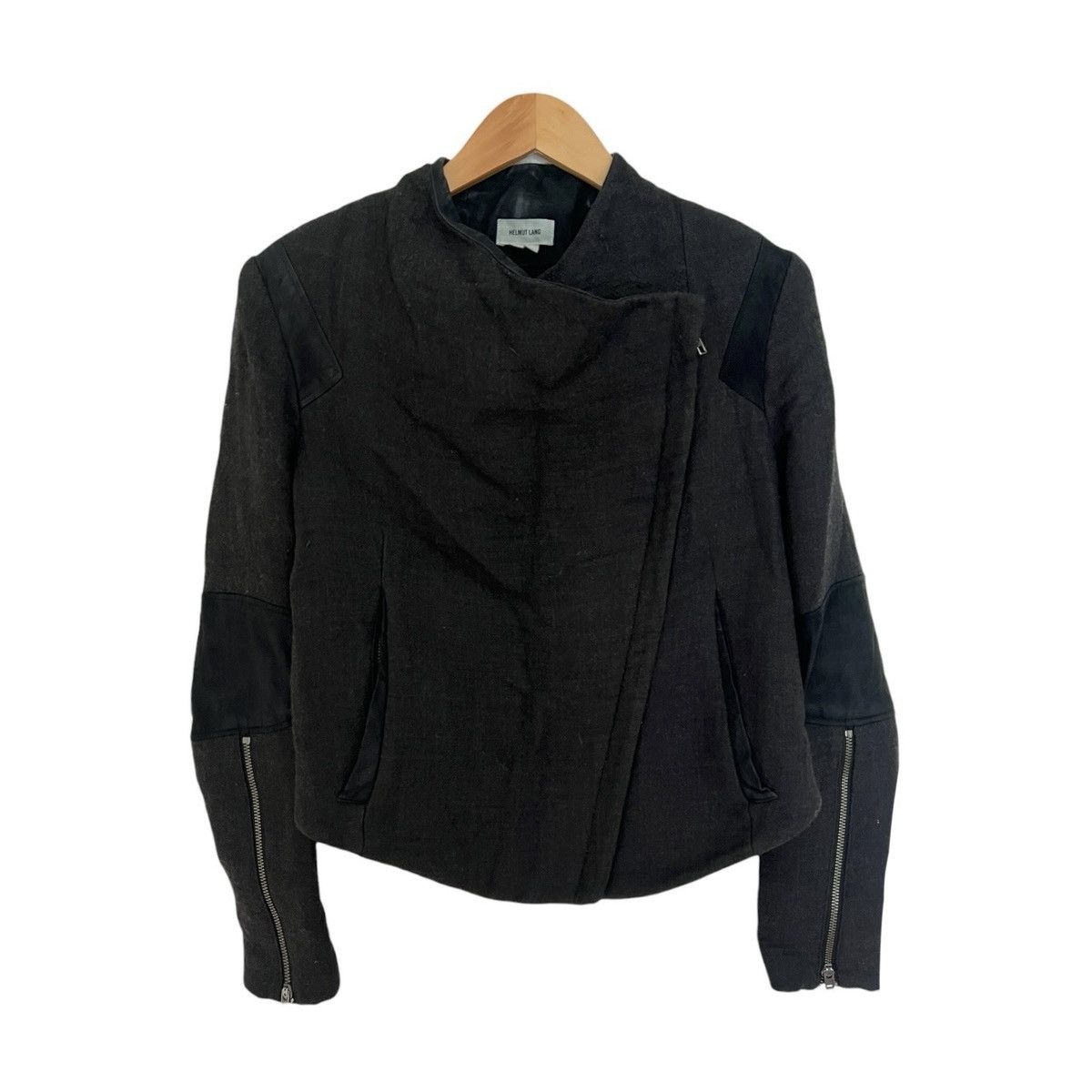 Helmut Lang Helmut lang asymmetrical jacket Size US S / EU 44-46 / 1 - 1 Thumbnail