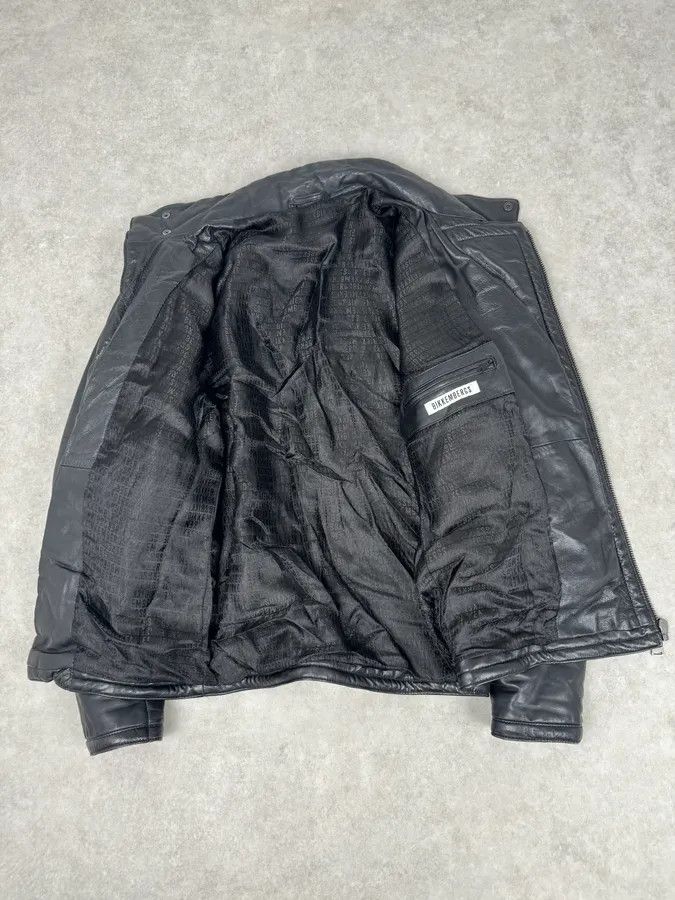 Dirk Bikkembergs 2010s Dirk Bikkembergs Black Ninja Quilted Leather Jacket Size US S / EU 44-46 / 1 - 8 Thumbnail