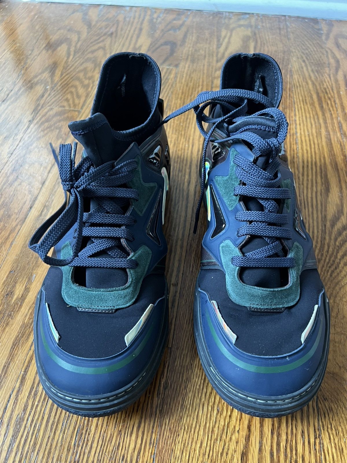 Lanvin RARE Lanvin Neoprene Sneakers Size US 8.5 / EU 41-42 - 1 Thumbnail