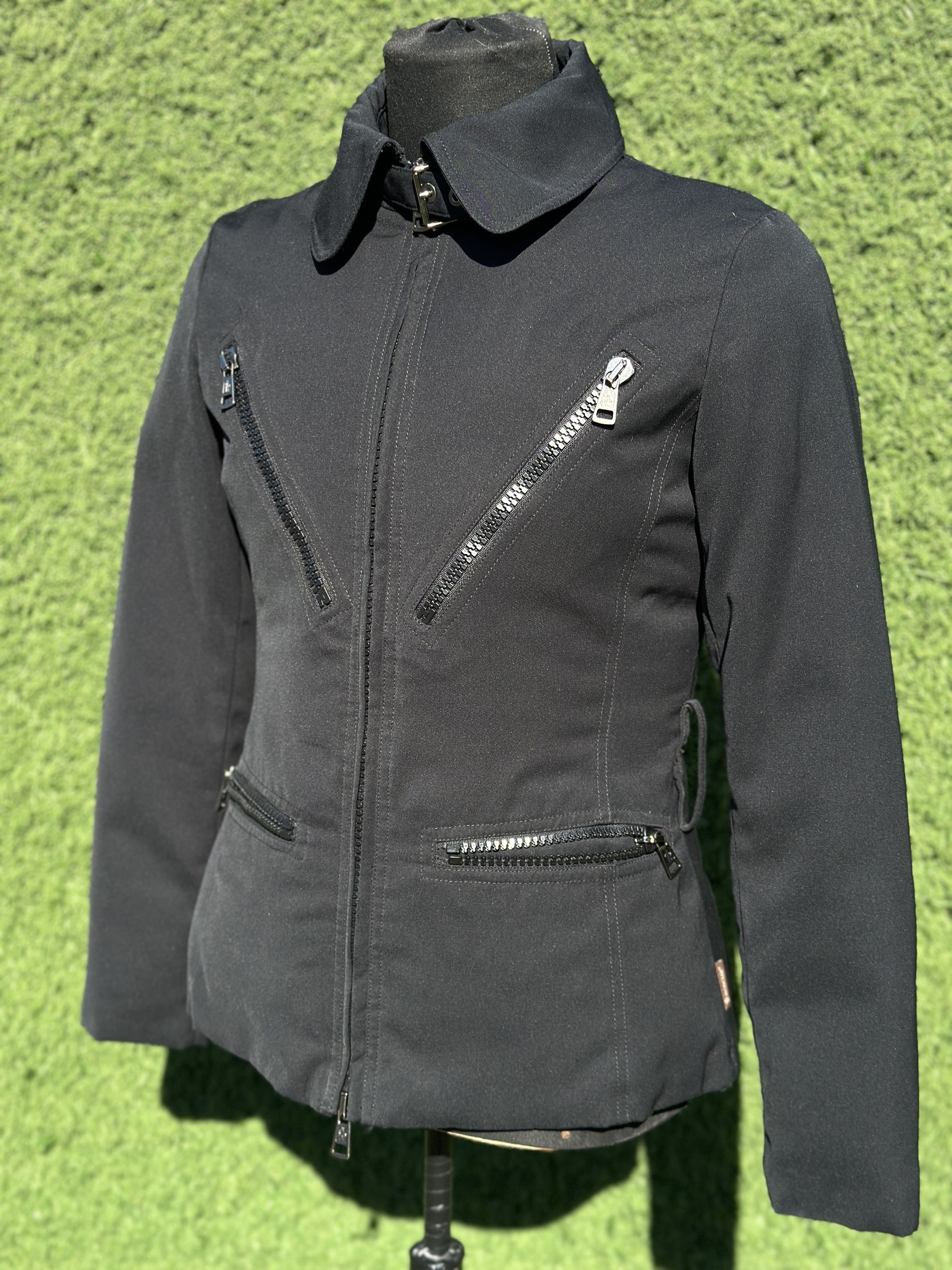 Moncler MONCLER Size 2 Black Vintage Down Jacket LAMPO Zip 2000s Size XS / US 0-2 / IT 36-38 - 9 Thumbnail