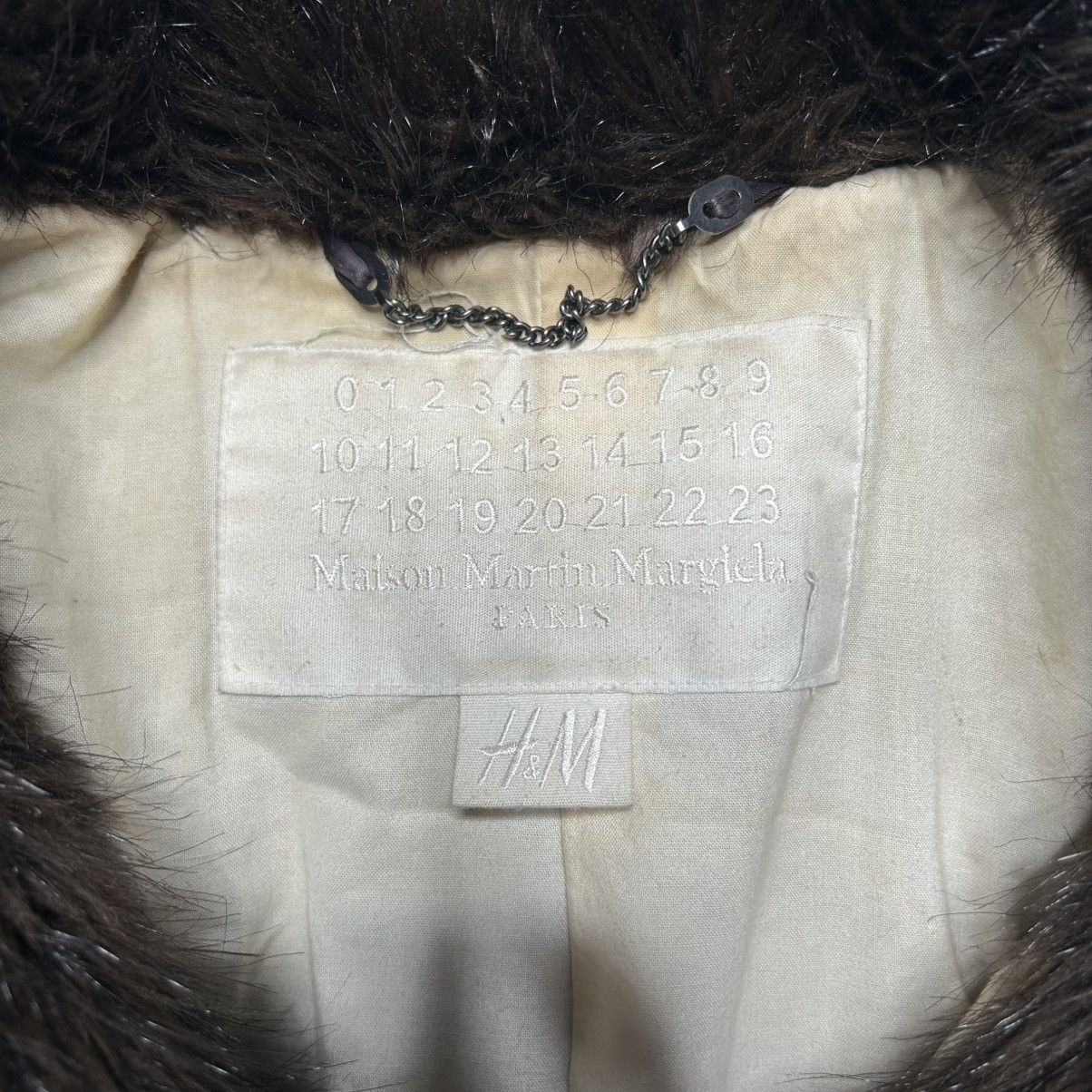 H&M × Maison Margiela Maison margiela x hm 2012 faux fur coat Size L / US 10 / IT 46 - 6 Thumbnail