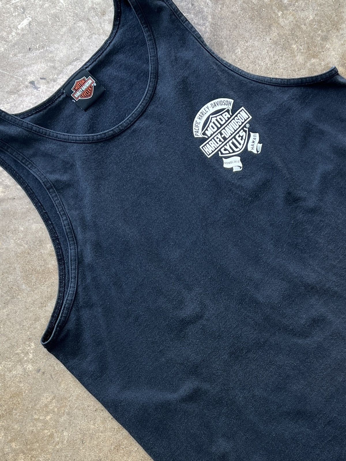 Harley Davidson Harley Davidson Pacific Hawaii Skull Muscle Tank Top Large Size US L / EU 52-54 / 3 - 5 Thumbnail