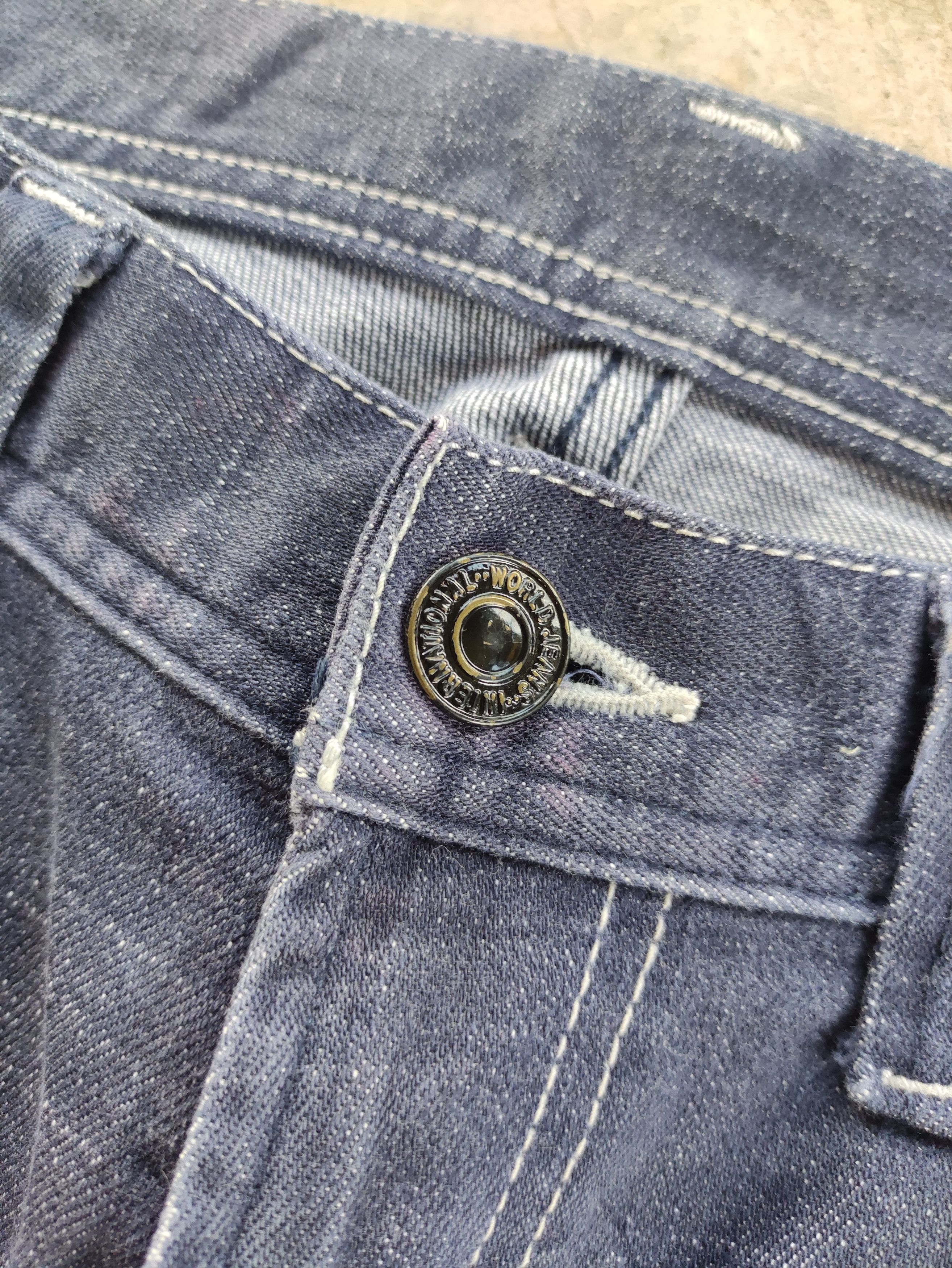 Japanese Brand Vintage Japanese Denim Distressed Faded Jean Size US 32 / EU 48 - 5 Thumbnail
