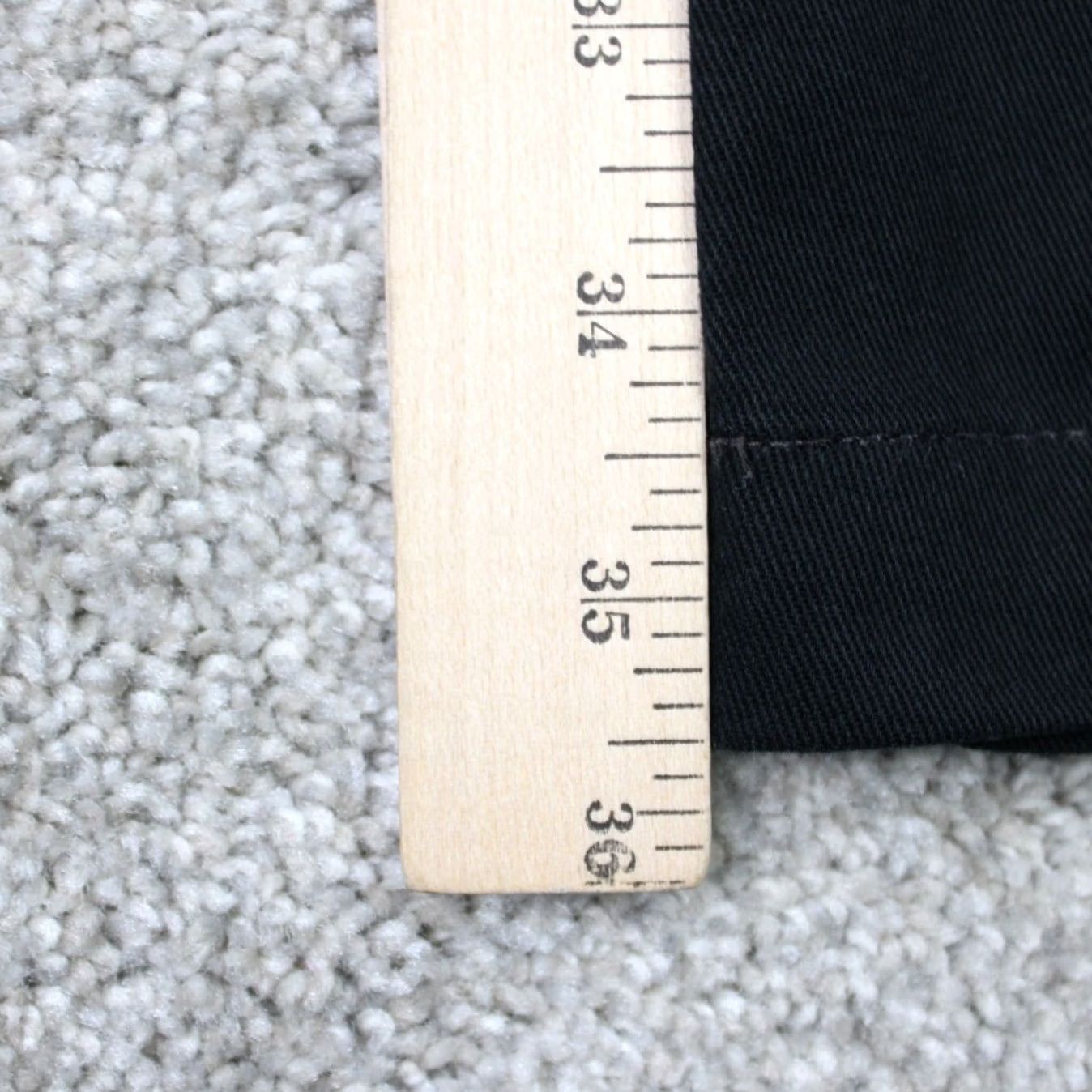 Carhartt Carhartt Pants Mens 38x36 Black Twill Polyester/Cotton Work B290 Size US 38 / EU 54 - 3 Thumbnail
