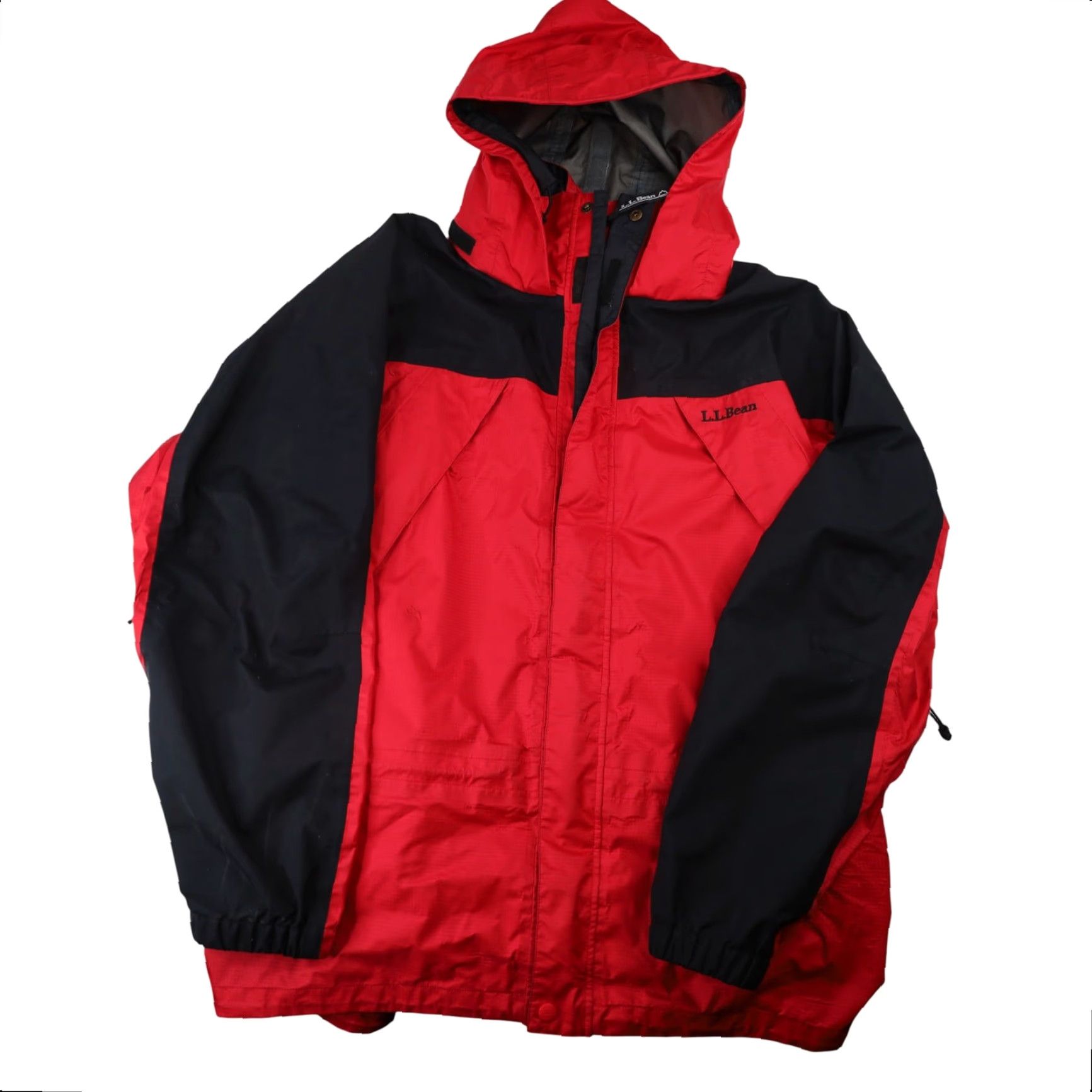Vintage VINTAGE L.L.Bean Mountain Guide Goretex Adventure Jacket Men M Red Jackets Mens Size US M / EU 48-50 / 2 - 2 Thumbnail