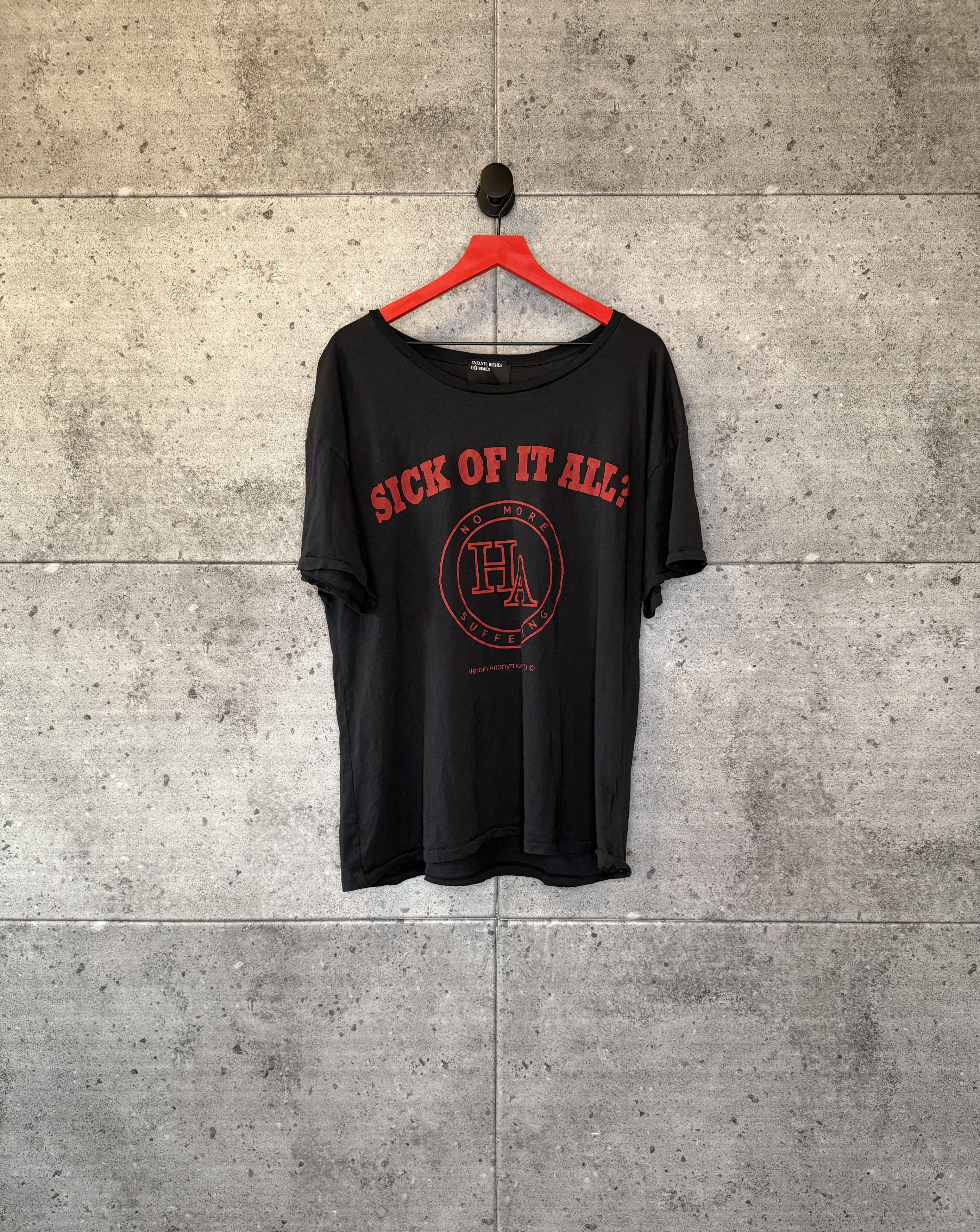 Enfants Riches Deprimes Enfants riches deprimes heroine anonymous t shirt Size US L / EU 52-54 / 3 - 1 Thumbnail