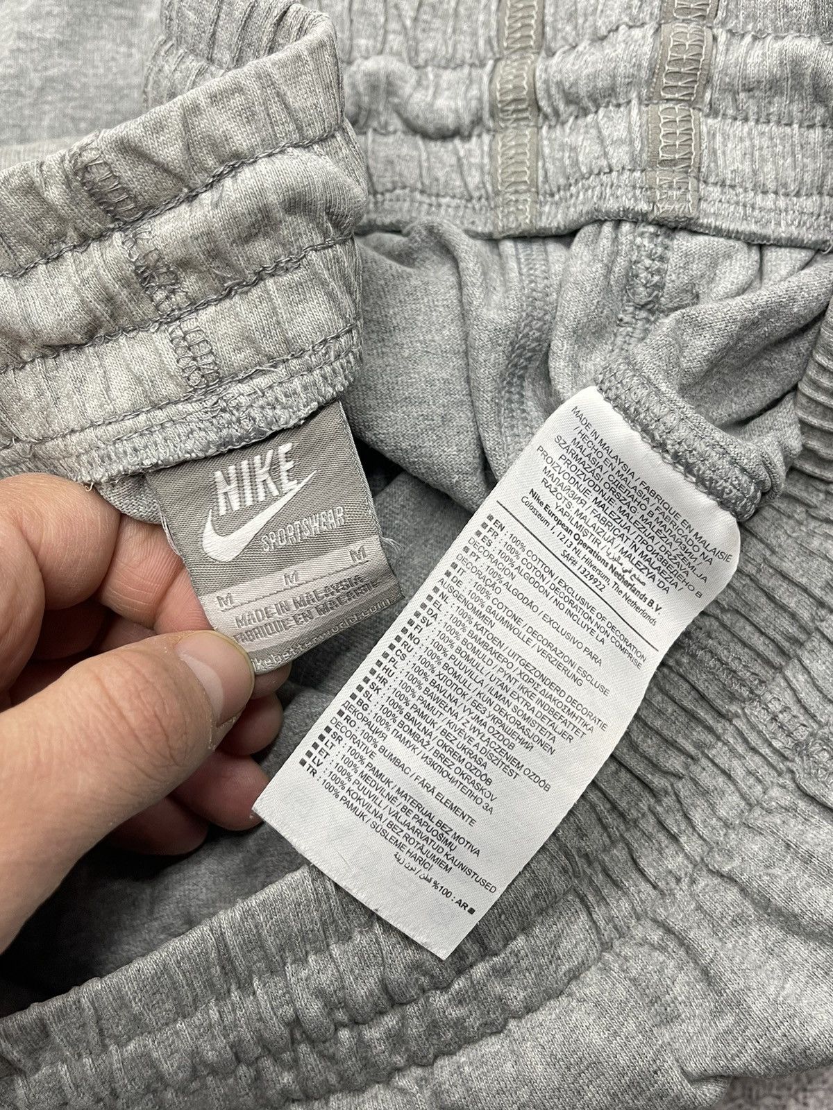 Nike Vintage Nike NSW Grey Shorts Drill Y2K ACG TN Size M Swoosh Size US 32 / EU 48 - 8 Thumbnail