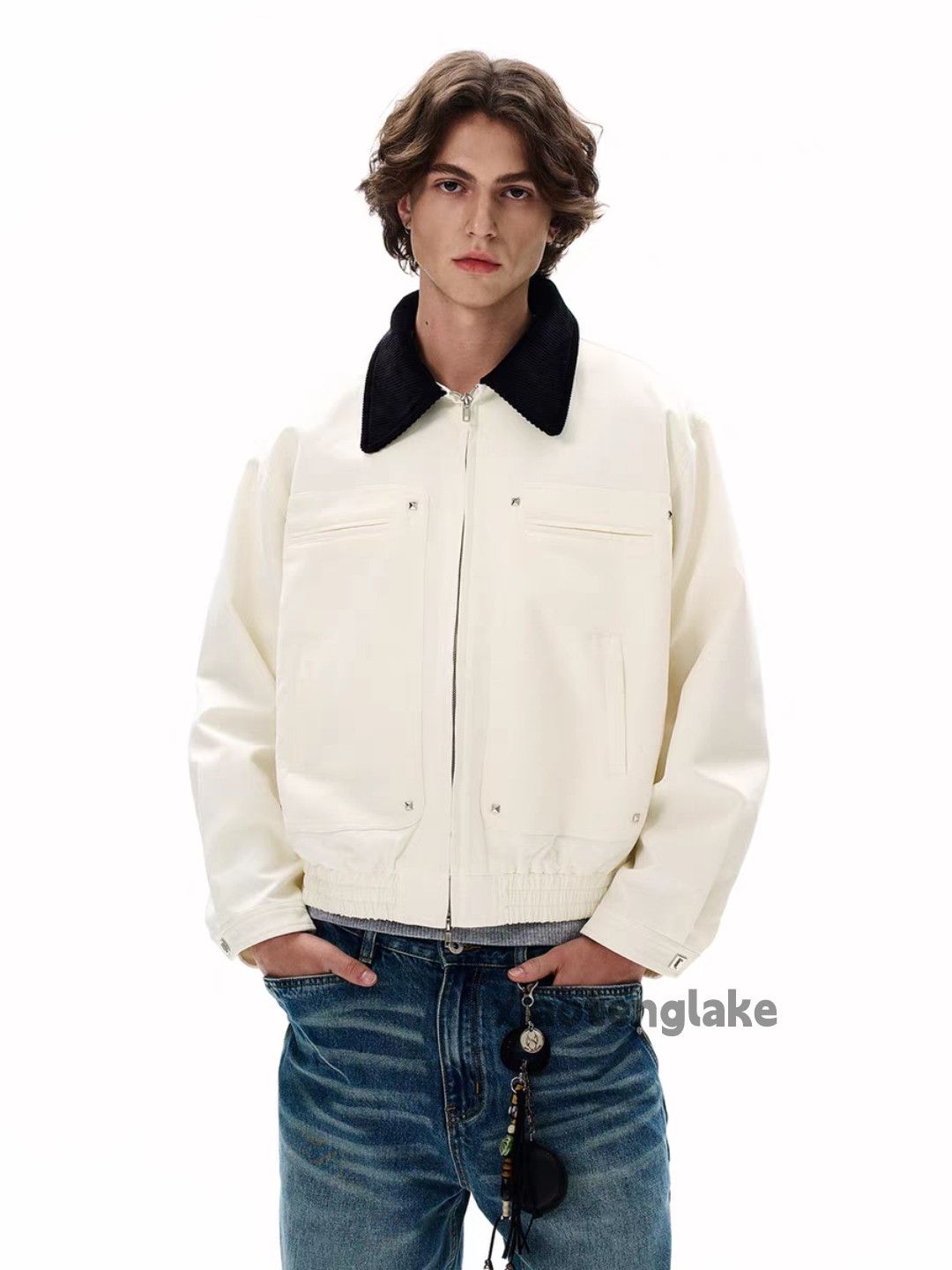 Vintage Utility loose baggy skate hiphop yuppie bomber jacket Size US XXL / EU 58 / 5 - 1 Thumbnail