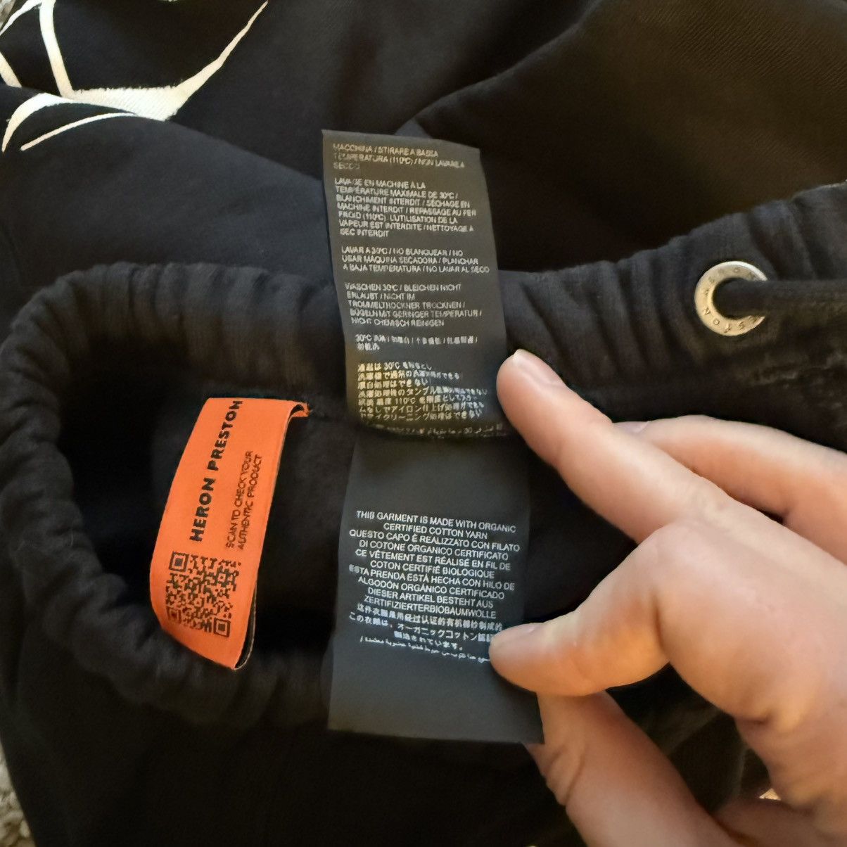 Heron Preston Heron preston script sweatpants joggers logo size Small Size US 30 / EU 46 - 9 Thumbnail