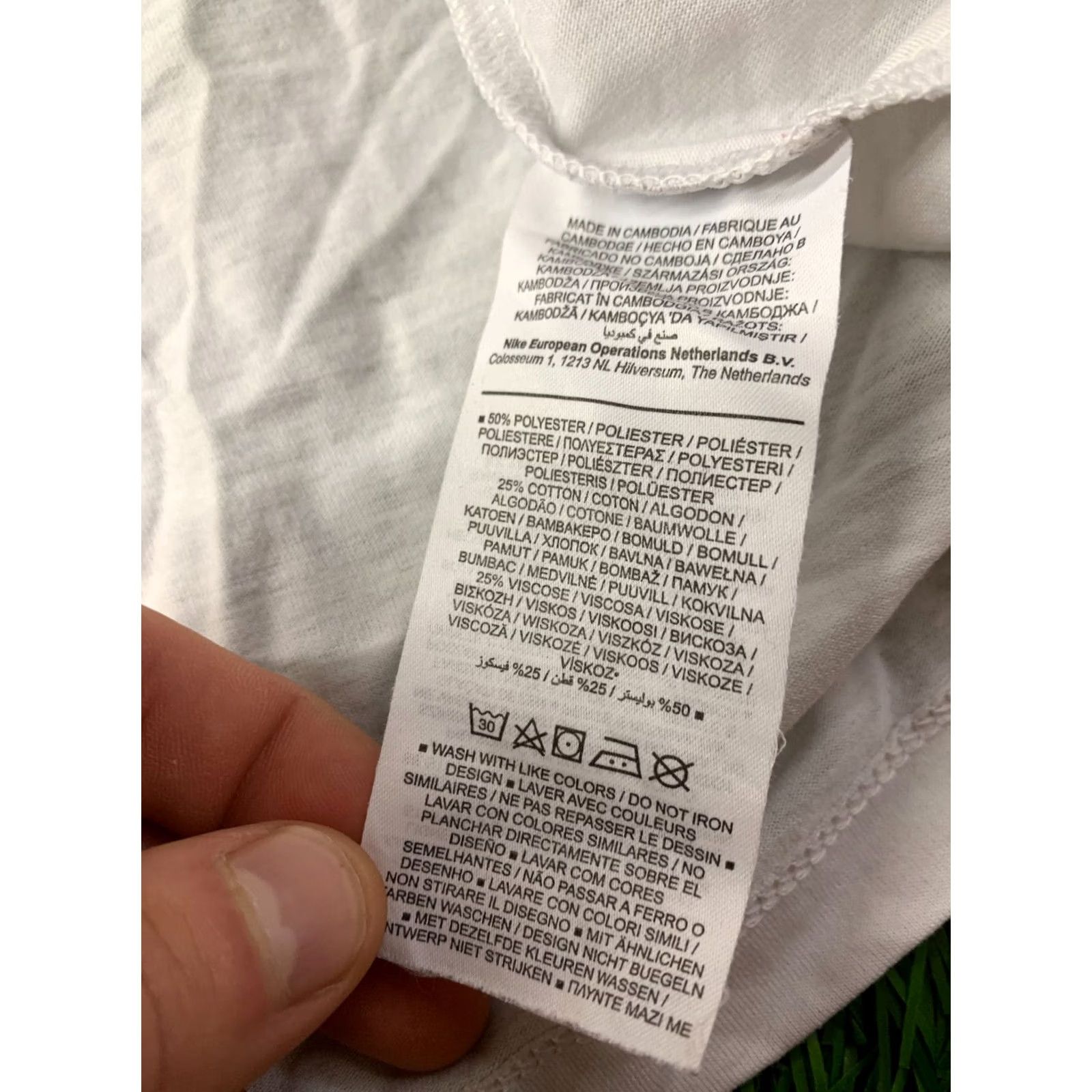 Nike NIKE Shirt Womens Casual T-Shirt Jersey CK4361-100 2020 White Medium Size M / US 6-8 / IT 42-44 - 6 Thumbnail