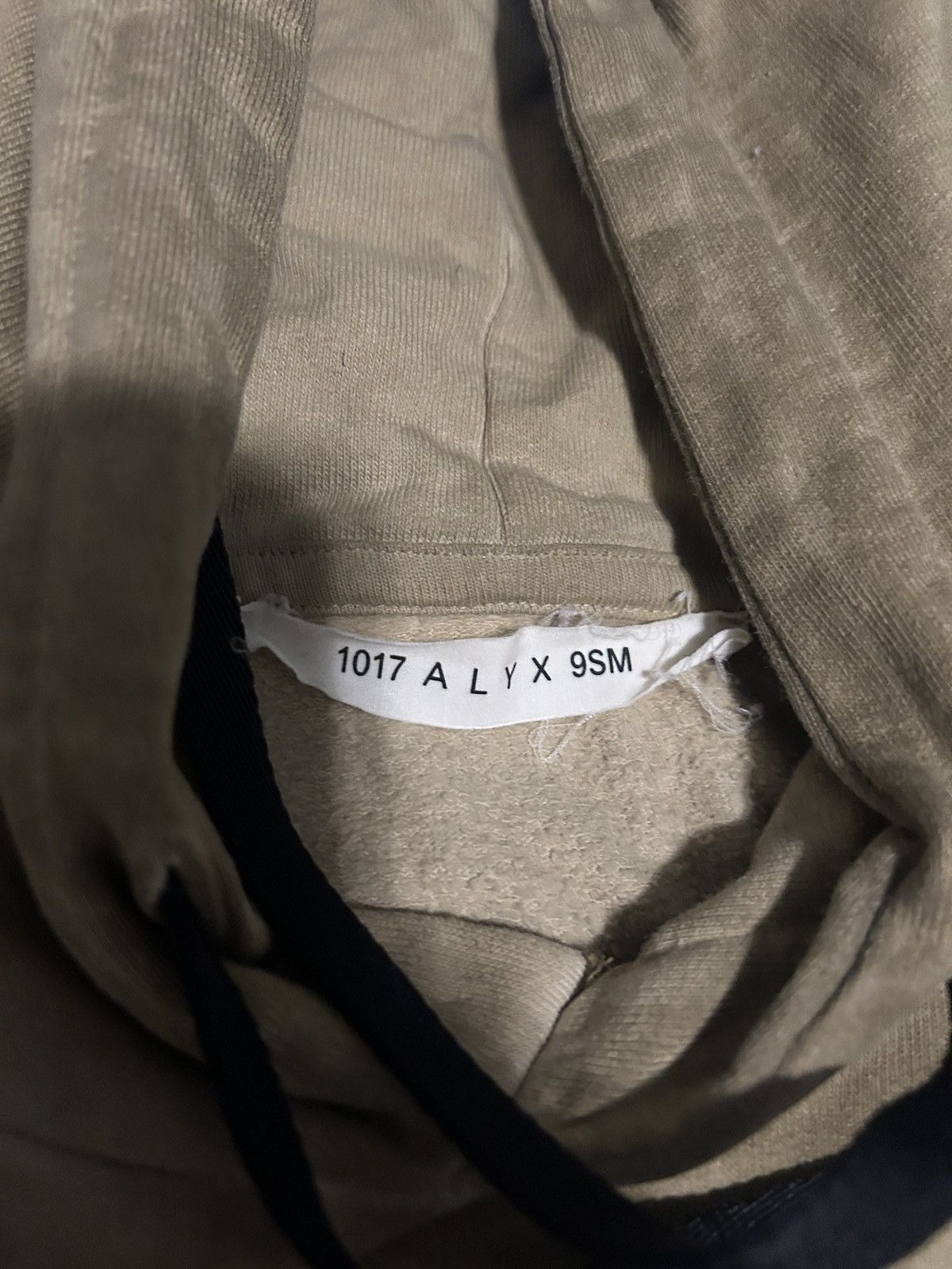 1017 ALYX 9SM Alyx hoodie w/ prints in Dark Sand Size US XL / EU 56 / 4 - 8 Thumbnail
