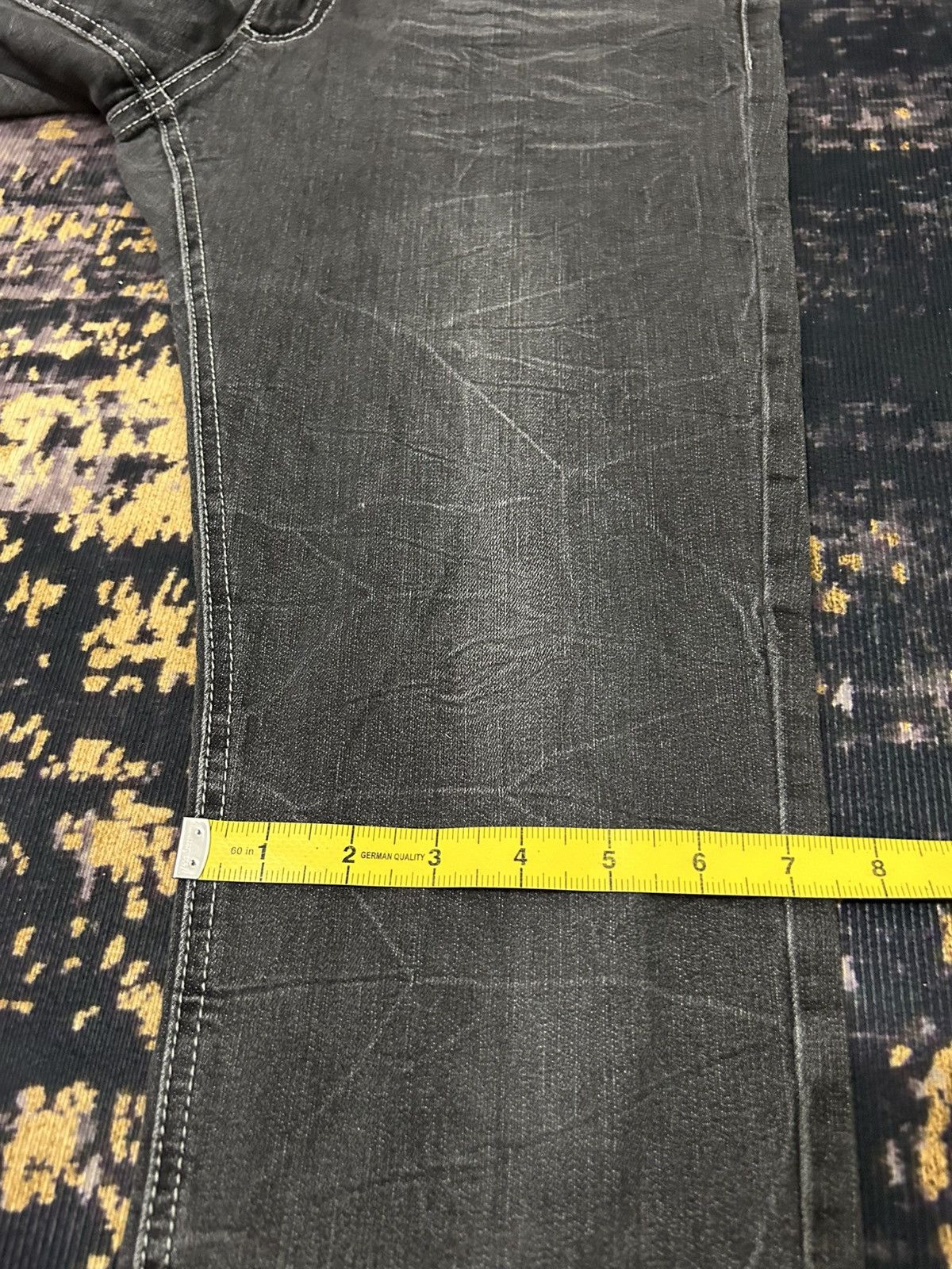 Tornado Mart Semntic Design Japan Whiskered jeans Size US 33 - 15 Thumbnail