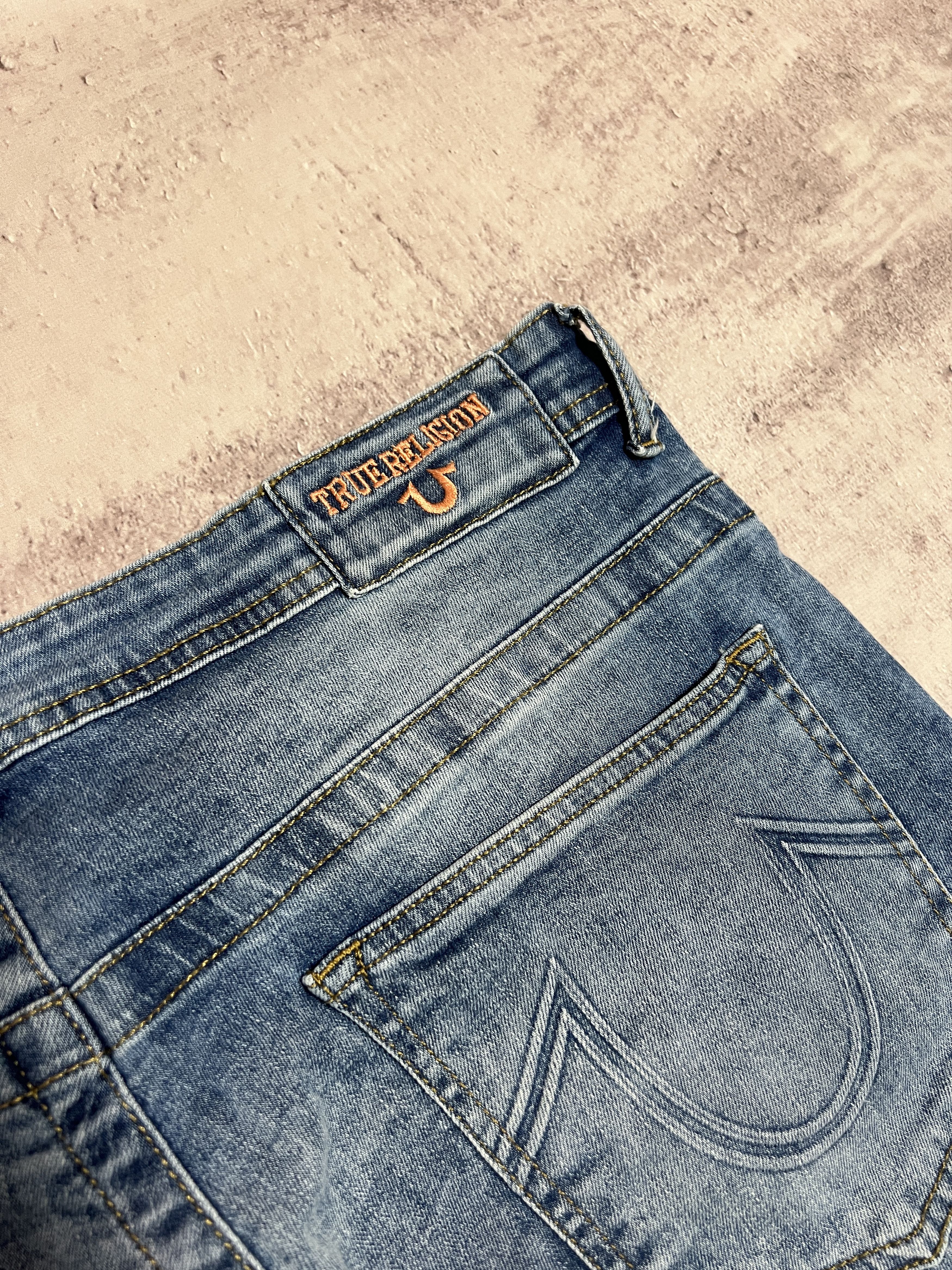 True Religion Vintage 2000s True Religion Rocco Slim Denim Jeans Size 38 Size US 38 / EU 54 - 3 Thumbnail