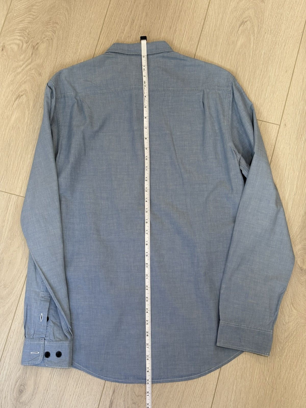 Supreme Two Pocket Chambray Shirt FW 2011 Size US M / EU 48-50 / 2 - 7 Thumbnail