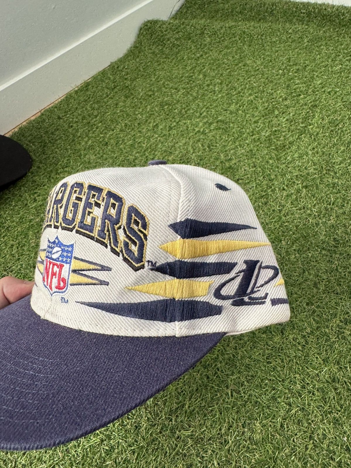 Logo Athletic Sam Diego chargers diamond cut snapback Size ONE SIZE - 2 Thumbnail