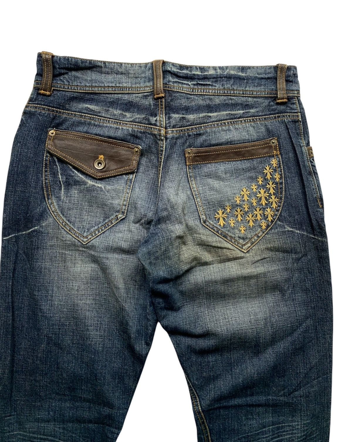 Michel Klein Asymmetric zipper with cowhide leather and embroidery Size US 32 / EU 48 - 10 Thumbnail