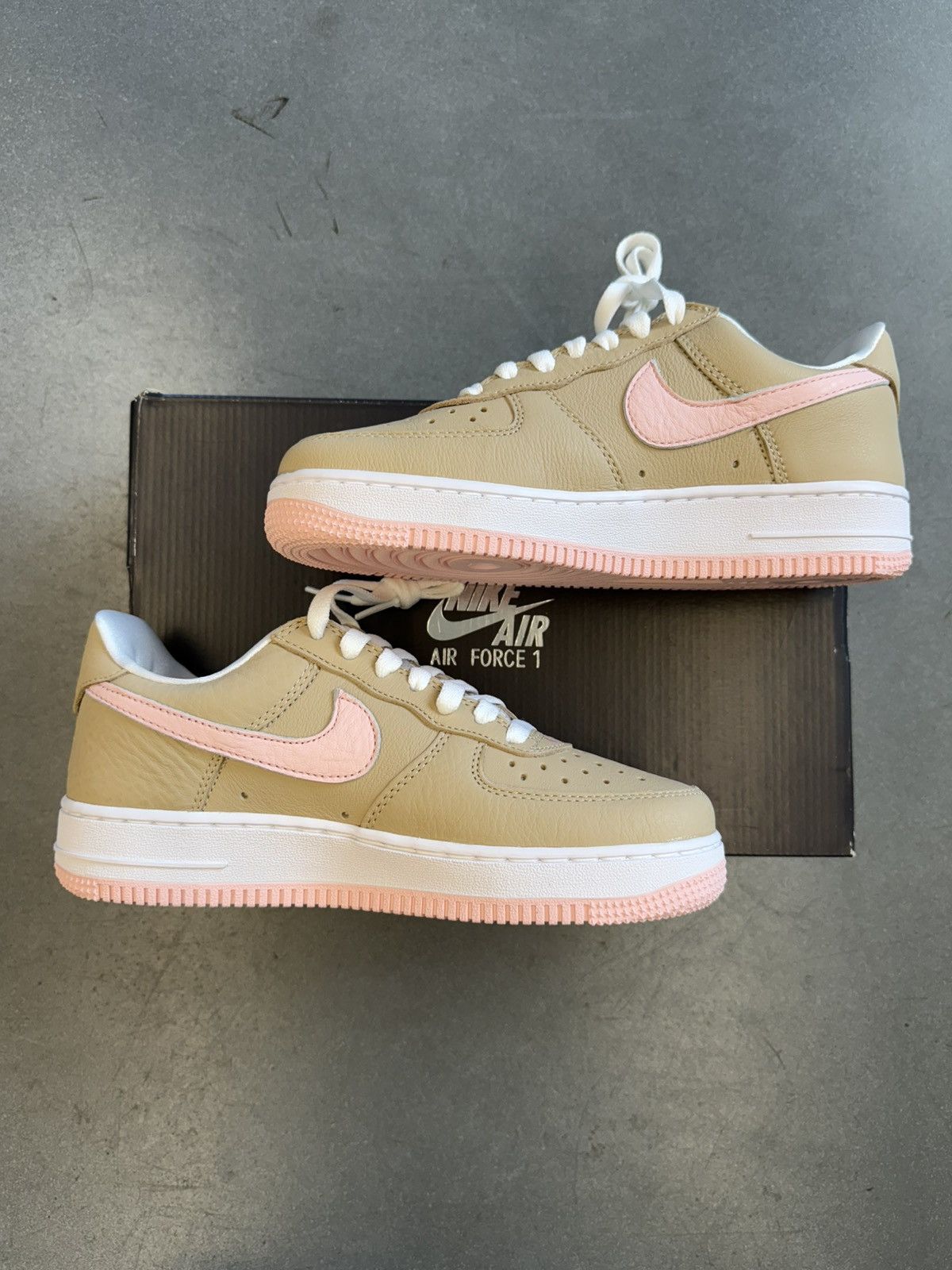 Nike 2024 Nike Air Force 1 Low Linen Size US 5.5 / EU 38 - 2 Thumbnail