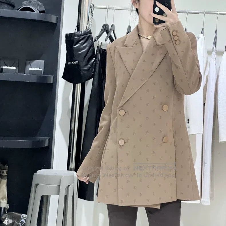 Fendi Fendi Fully printed logo wool blazer Size XS / US 0-2 / IT 36-38 - 6 Thumbnail