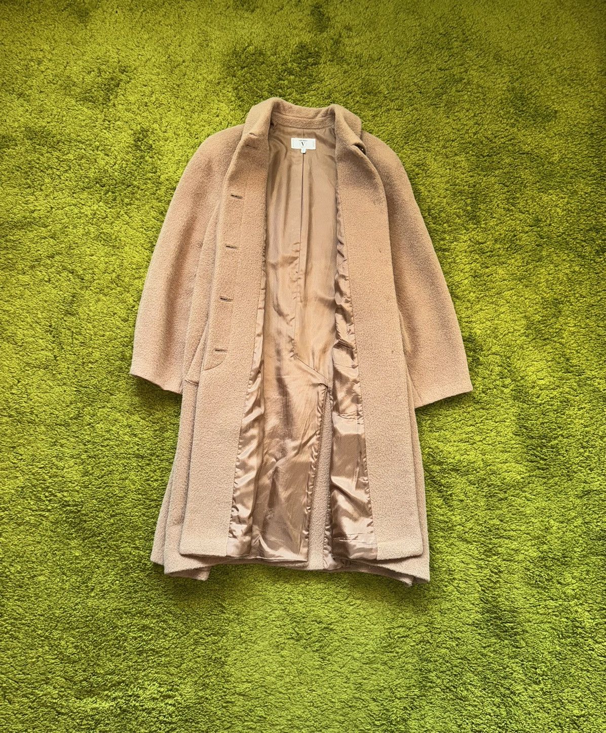 Valentino × Vintage Valentino 1990s vintage alpaca wool blend coat Size M / US 6-8 / IT 42-44 - 2 Thumbnail