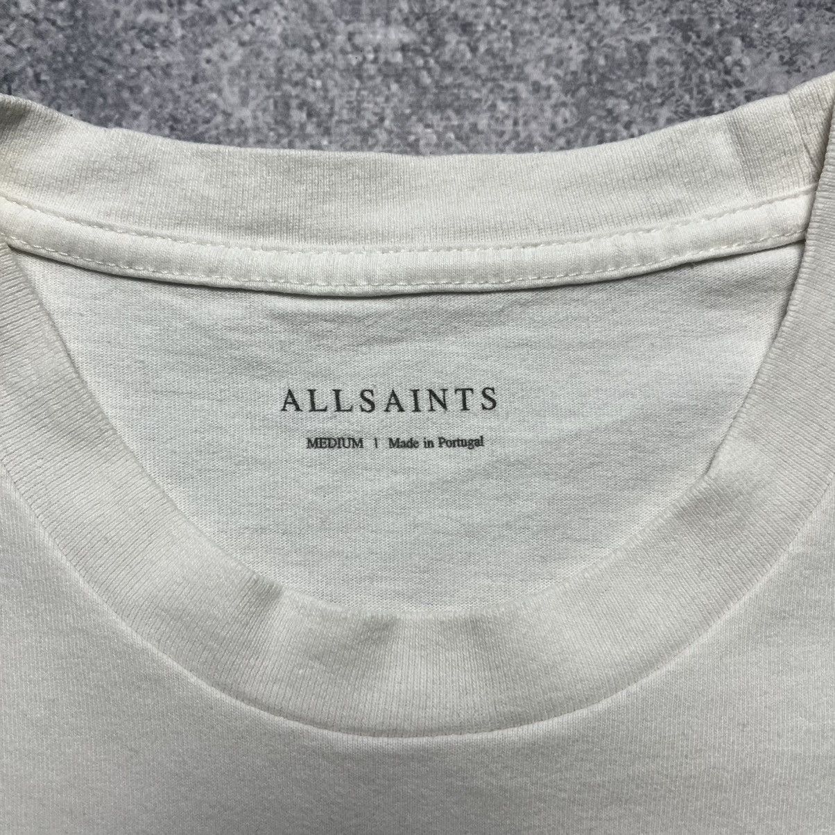 Allsaints × Designer Allsaints Big Logo Tee Y2K Luxury Designer Streetwear Size US M / EU 48-50 / 2 - 4 Thumbnail