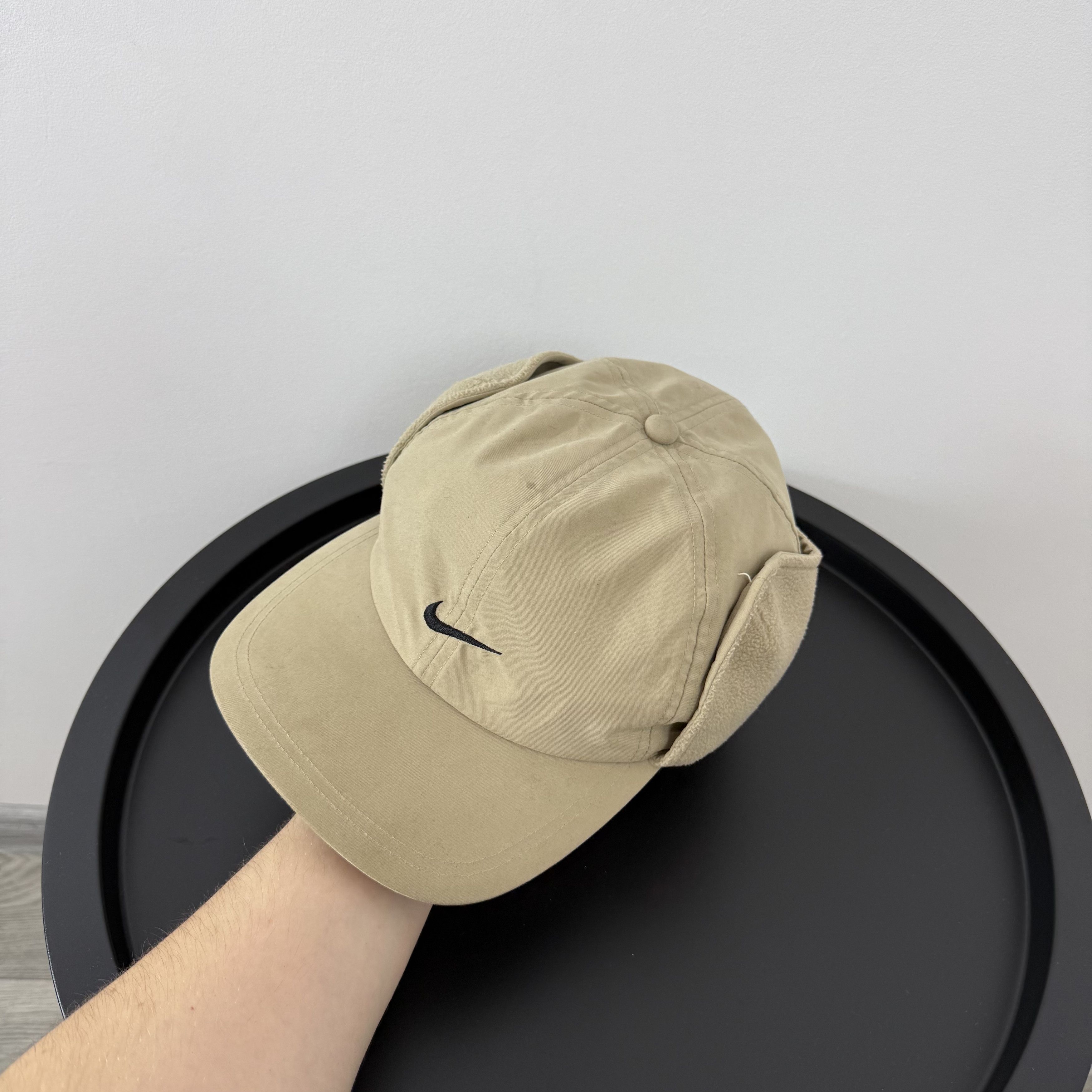 Nike Vintage Nike 90s Beige Winter Baseball Cap Hat Size ONE SIZE - 5 Thumbnail