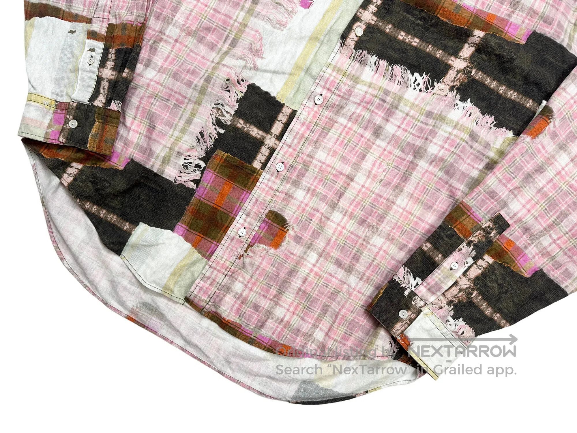 Acne Studios Acne Studios 3D Digital Printed Pink Checkered Oversized S Size US M / EU 48-50 / 2 - 4 Thumbnail