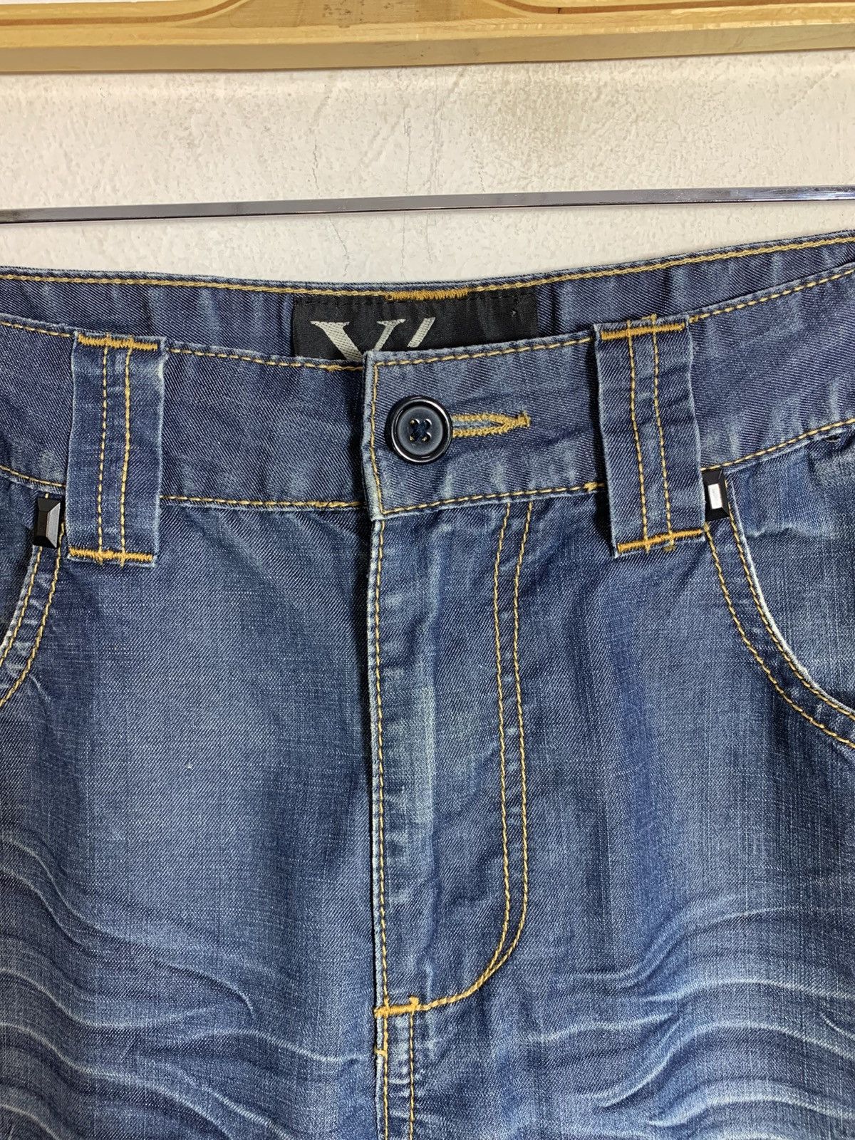 Y's Y’s Yohji Yamamoto Indigo Denim Jeans Straight Cut Size US 32 / EU 48 - 5 Thumbnail