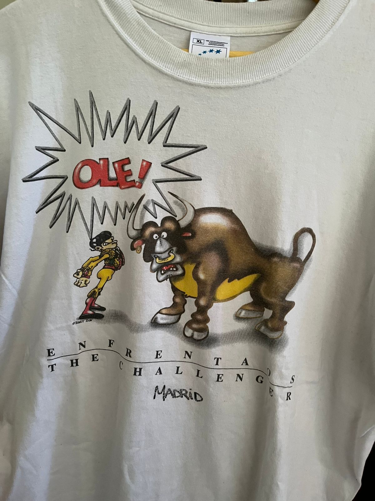 Vintage vintage art iggy ink matador ole cartoon graphic tee tshirt Size US XL / EU 56 / 4 - 3 Thumbnail