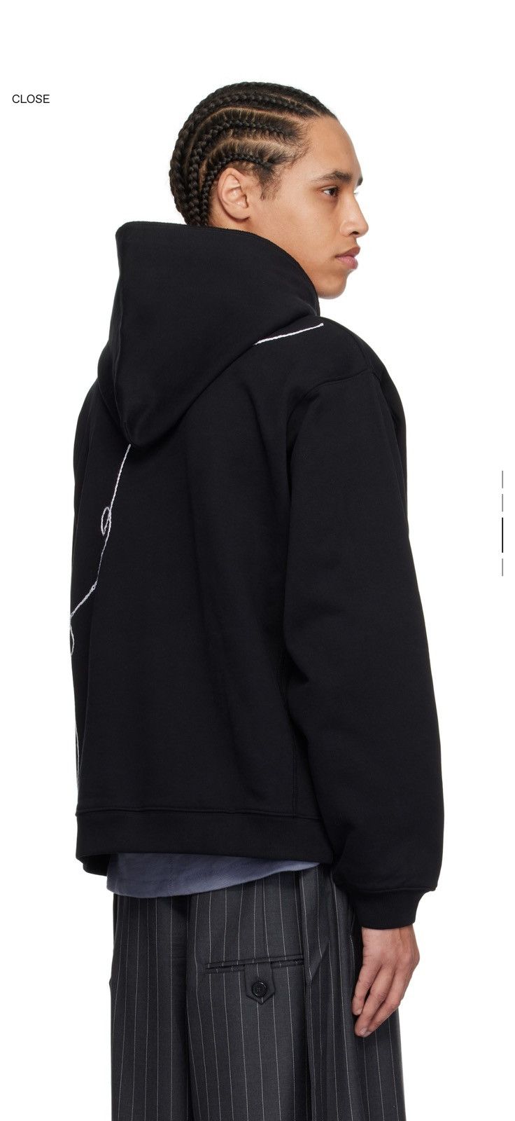 Glass Cypress Glass Cypress black pullover hoodie Size US S / EU 44-46 / 1 - 3 Thumbnail
