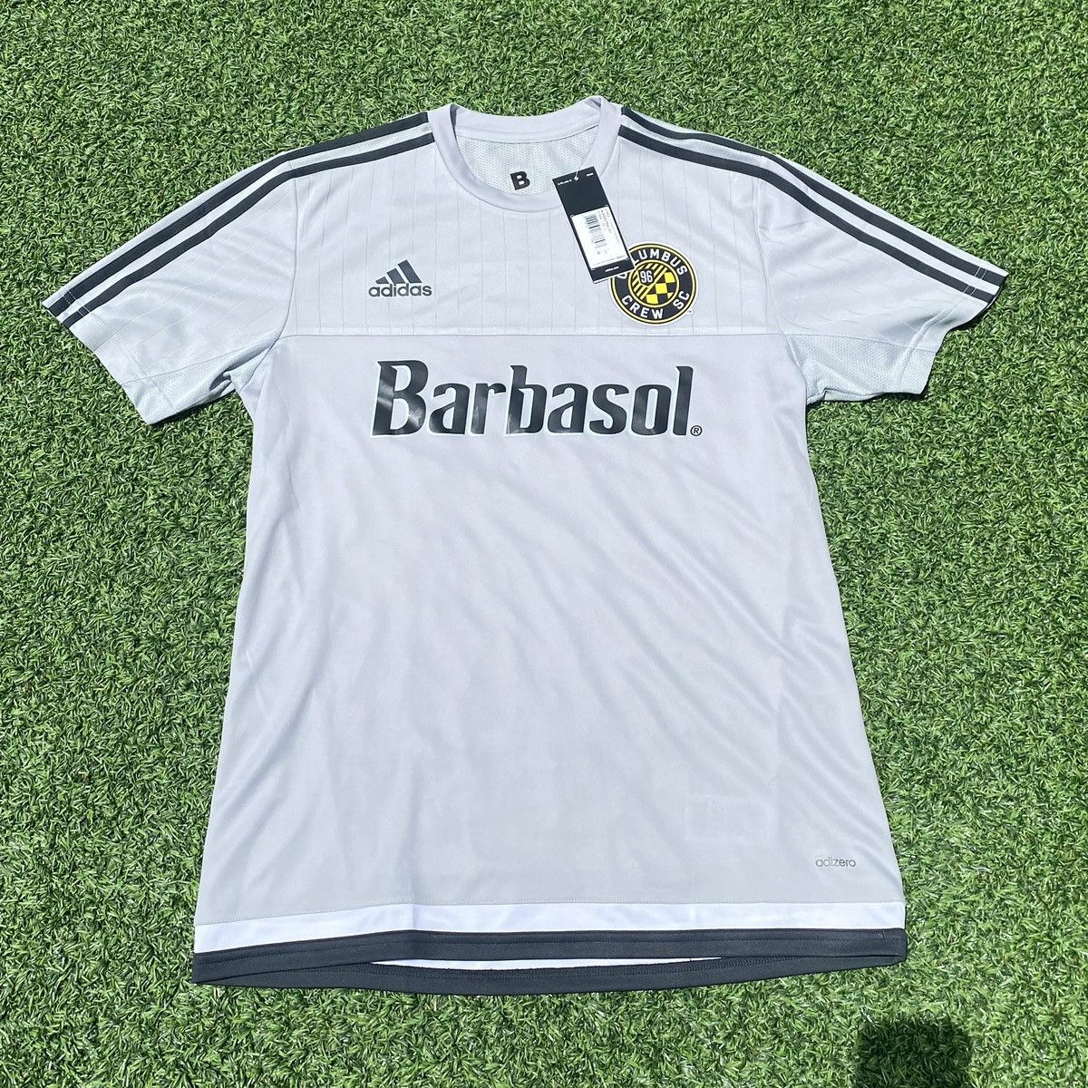 Adidas × Vintage Columbus Crew Training Jersey Grey Size US M / EU 48-50 / 2 - 1 Thumbnail