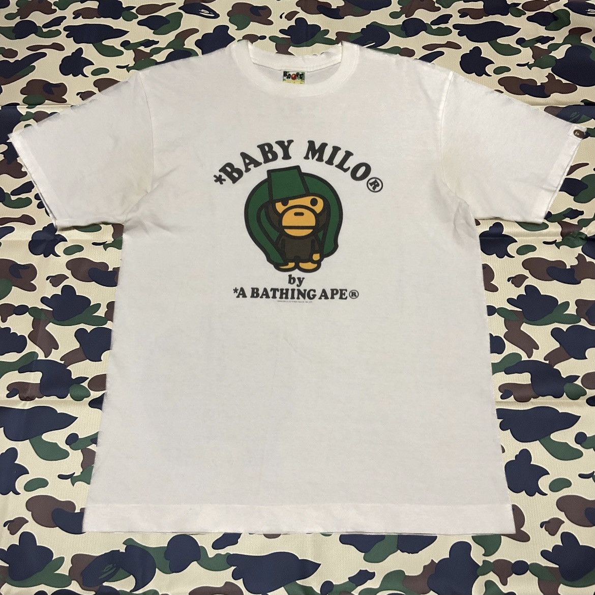 Bape Baby Milo Ape General Tee Size US M / EU 48-50 / 2 - 1 Thumbnail