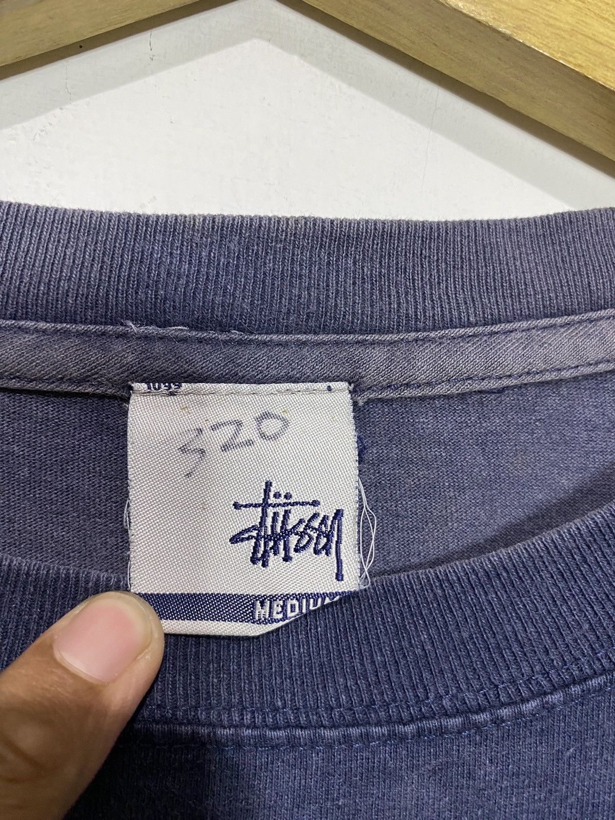Stussy × Vintage Vintage Stussy skull Flame Box tshirts skate style Size US M / EU 48-50 / 2 - 3 Thumbnail
