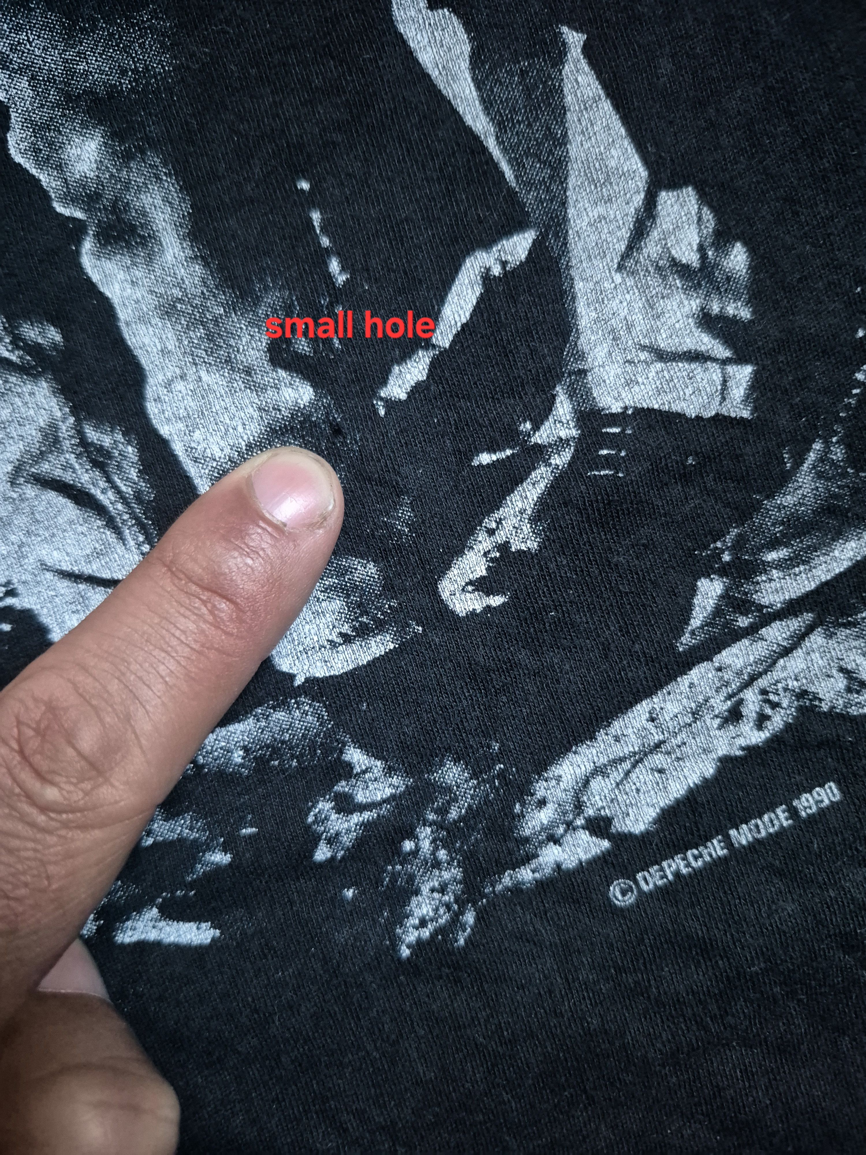 Other Vintage DEPECHE MODE 1990' T-SHIRT Europ Tour L Size US M / EU 48-50 / 2 - 10 Thumbnail