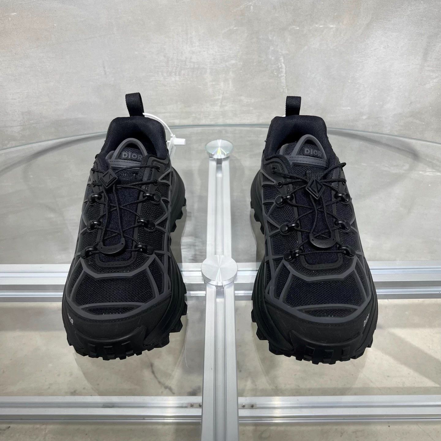 Dior Dior B31 Cannage Black Sneakers Size 38 Size US 7 / IT 37 - 1 Thumbnail