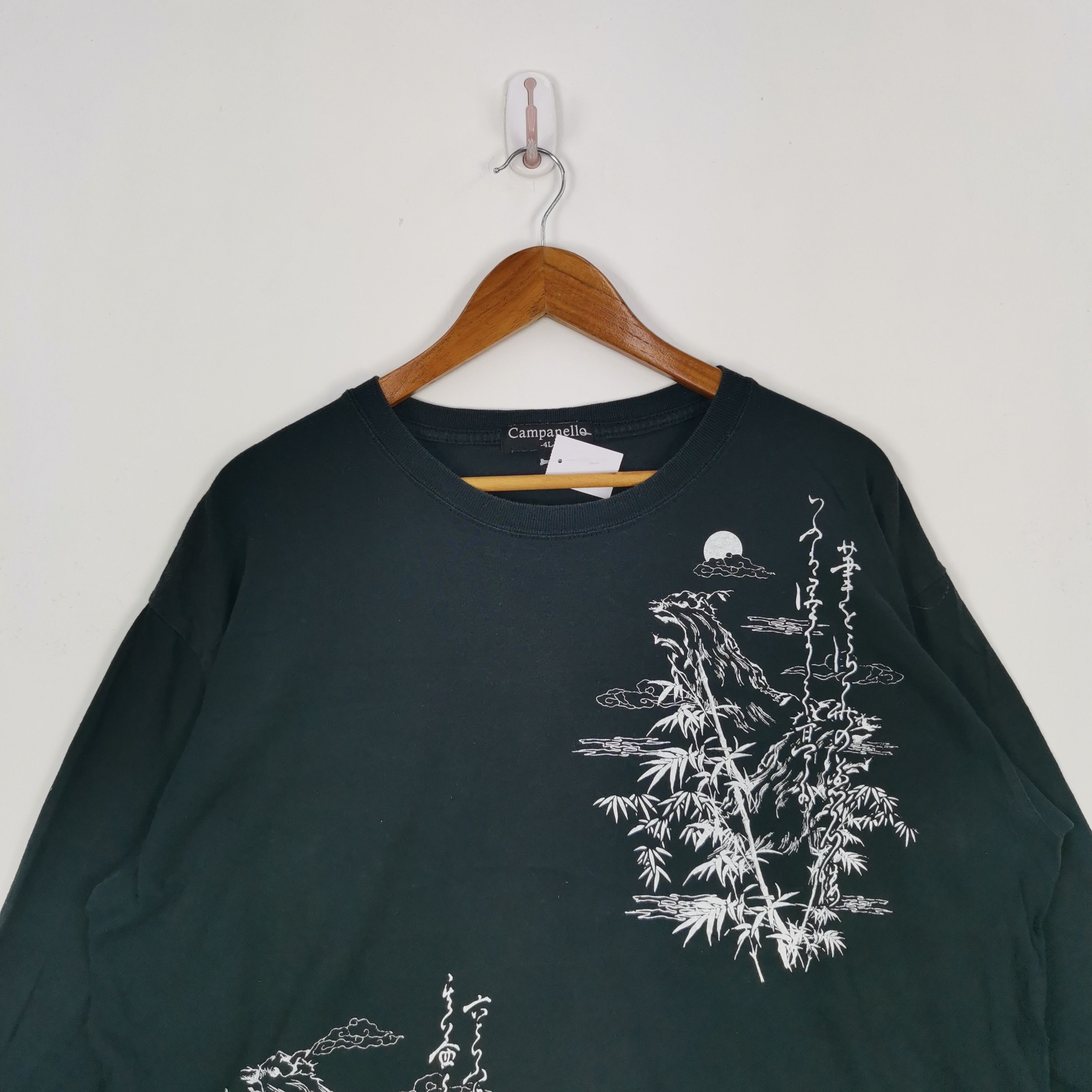 Japanese Brand Vintage Japanese Tiger Sukajan T-Shirt Japan Motive Tees Size US XL / EU 56 / 4 - 3 Thumbnail
