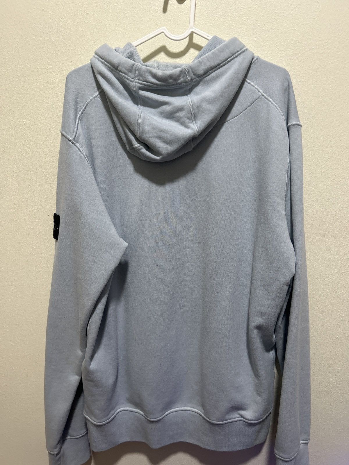 Stone Island Stone Island Plain Blue Hoodie Size US L / EU 52-54 / 3 - 4 Thumbnail