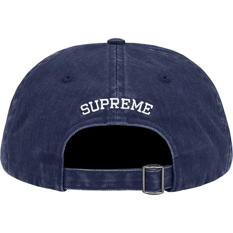 Supreme Supreme Pigment Print S Logo 6-Panel 'Indigo' Size ONE SIZE - 2 Thumbnail