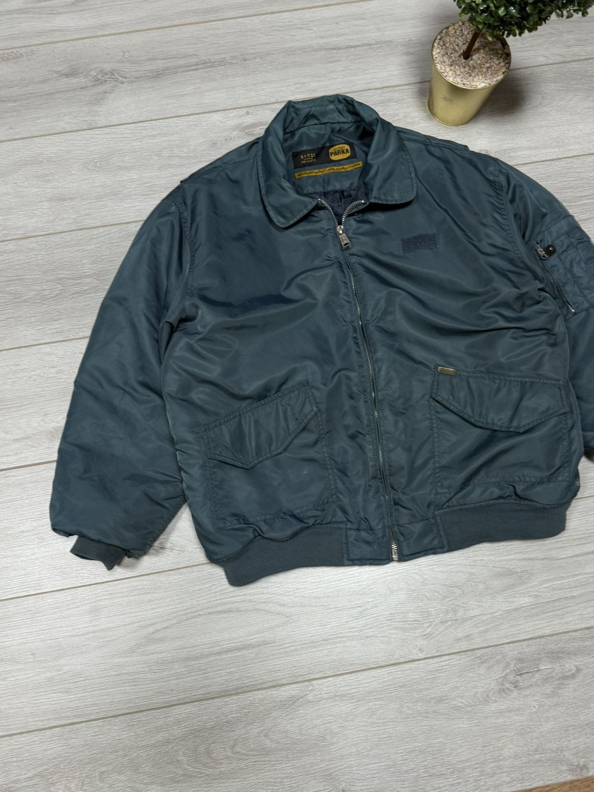 Schott Scott M2 heavy duty schott bomber jacket vintage Size US XL / EU 56 / 4 - 8 Thumbnail