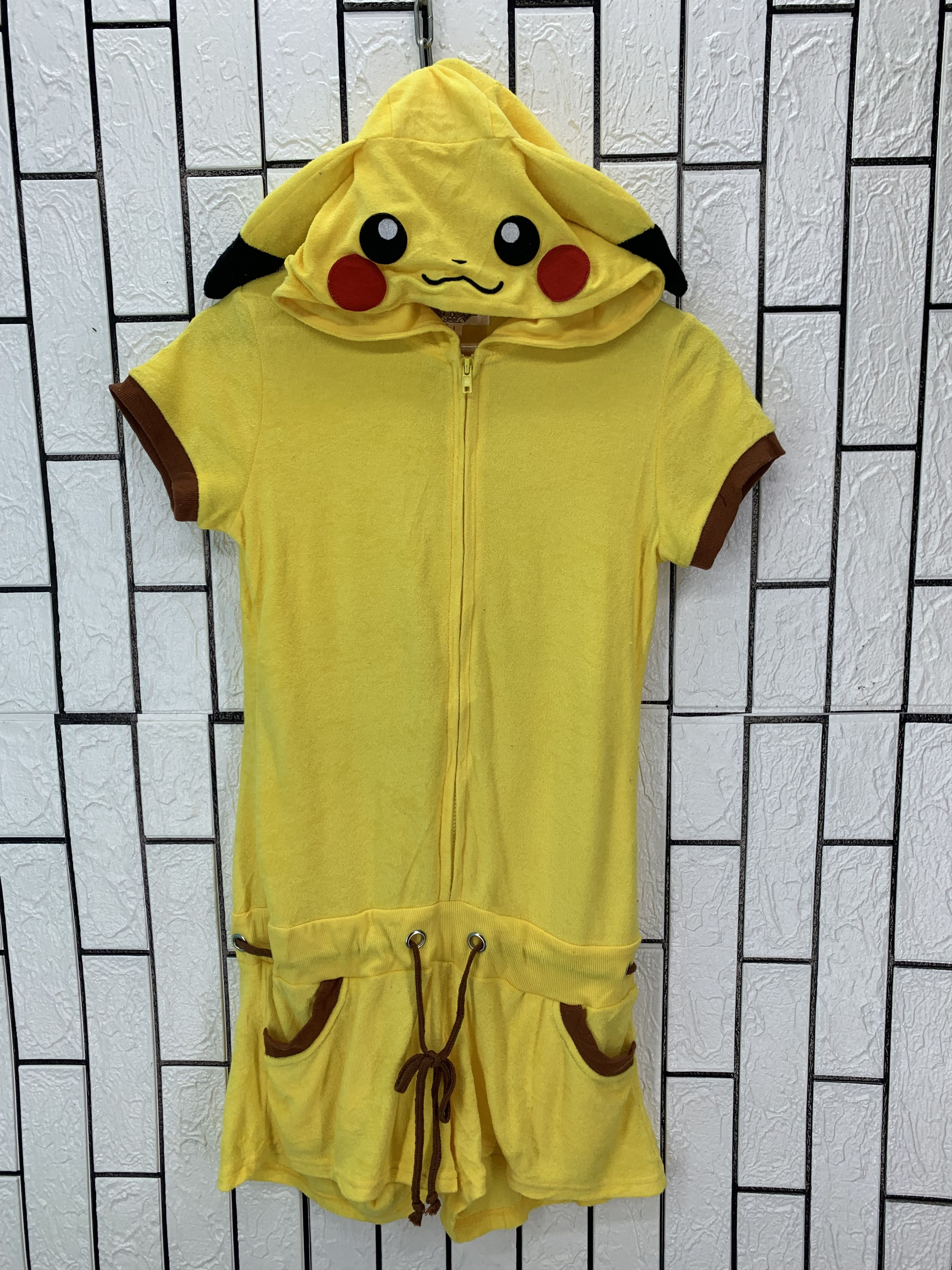 Cartoon Network Pokemon Pikachu hoodie Custom Short Sleeve Size S / US 4 / IT 40 - 1 Thumbnail
