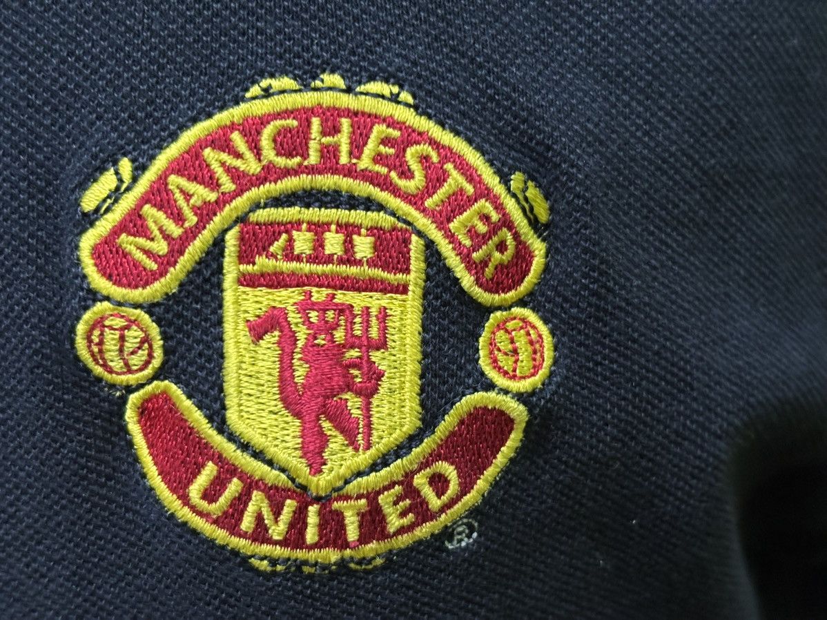 Other Vintage Manchester United Polo Shirt Size US XL / EU 56 / 4 - 5 Thumbnail