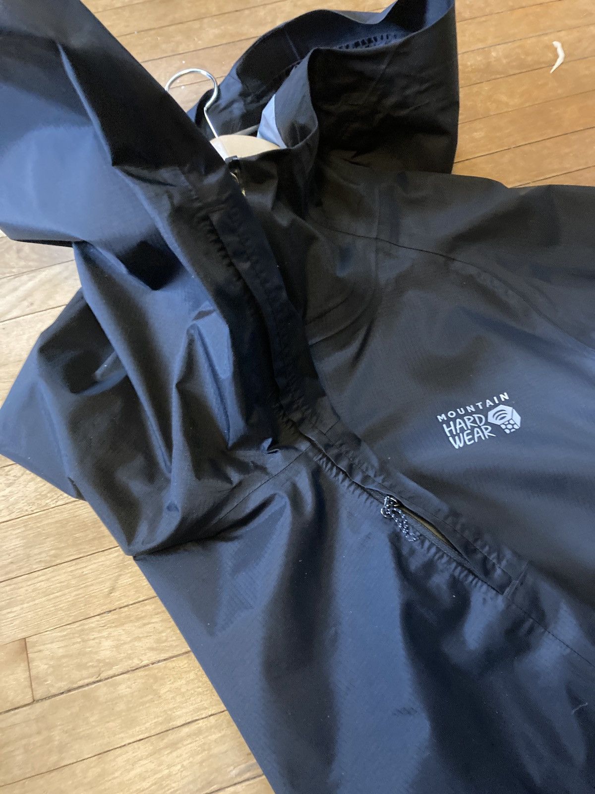 Mountain Hardwear Mountain Hardwear Black Rain Shell Medium Size US M / EU 48-50 / 2 - 8 Thumbnail