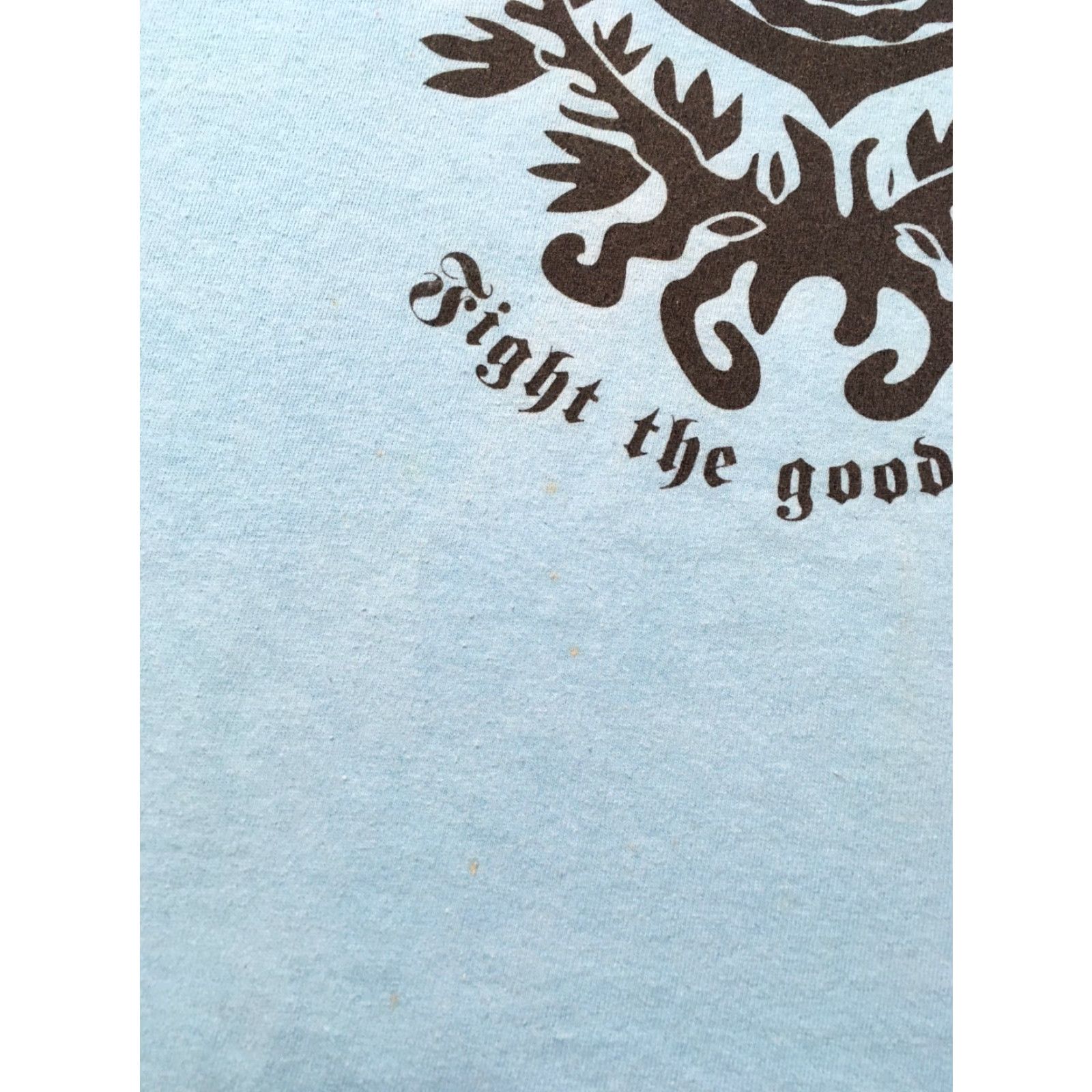 Gildan JESUS SAVES CROSS LOGO T SHIRT CHRISTIAN T SHIRT JESUS T SHIRT BLUE Gildan XL UNISEX Cotton Graphic Tee Short Sleeve Crew Neck Size US XL / EU 56 / 4 - 6 Thumbnail